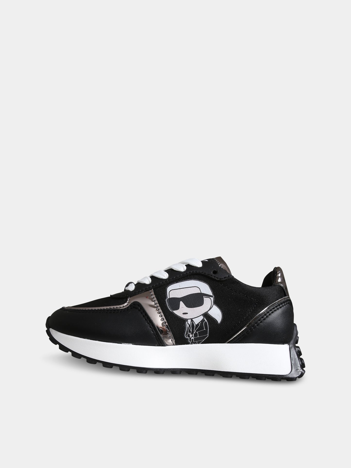 Sneakers nere per bambina con Karl,Karl Lagerfeld Kids,Z19117 09B