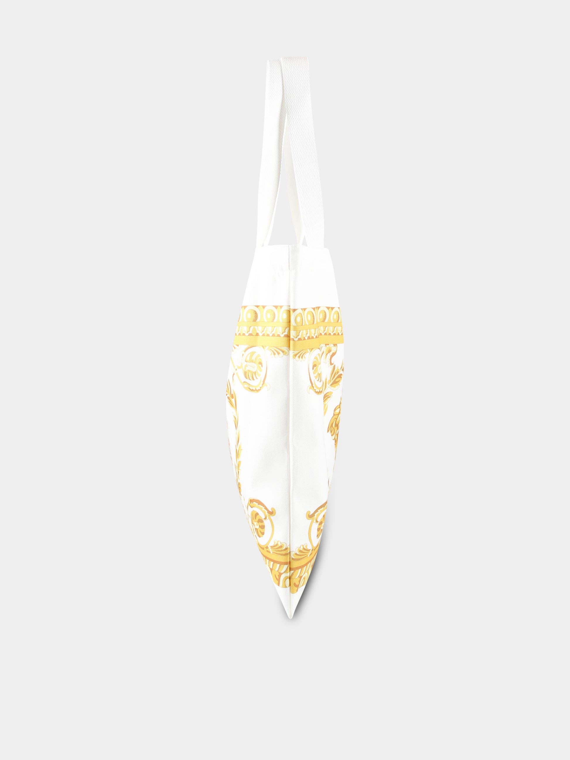 Borsa bianca per bambina con Medusa,Versace,1018042 1A12618 2KO50