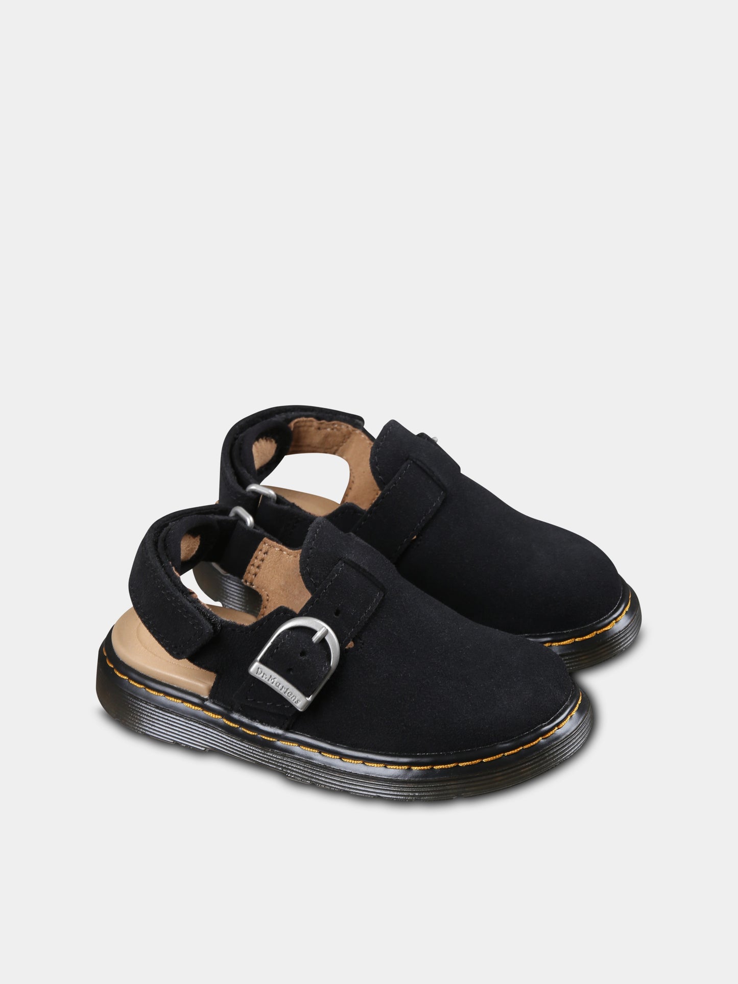Sabot Jorgie neri per bambini,Dr. Martens,JORGIE T 40468001 BLACK