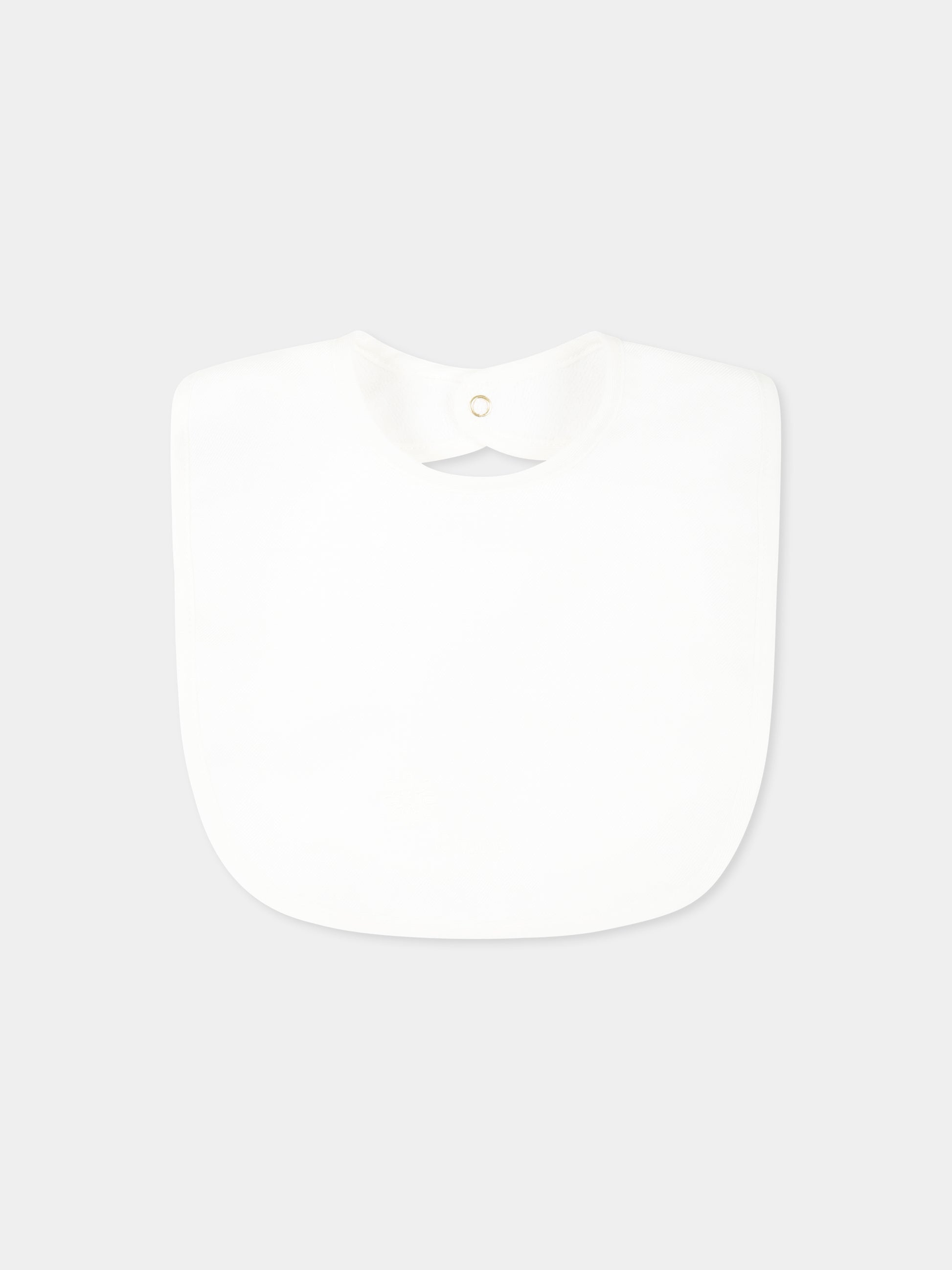 Set bianco per neonata con logo e fiori,Chloé Kids,C20408 117