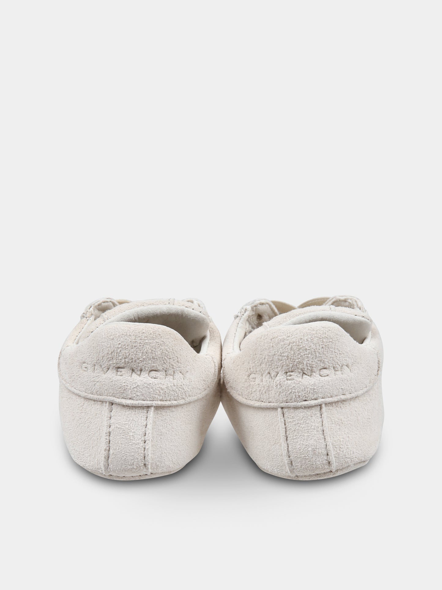 Sneakers avorio per neonati con motivo 4G,Givenchy Kids,H30601 117