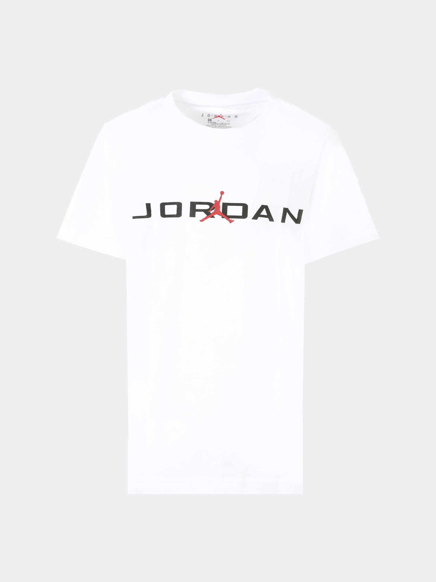 T-shirt bianca per bambino con logo e jumpman,Jordan,95D628 001
