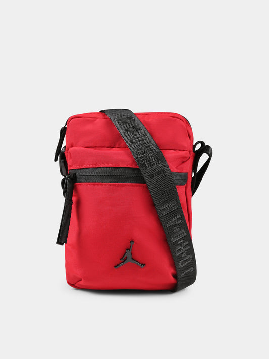 Red bag for boy with logo