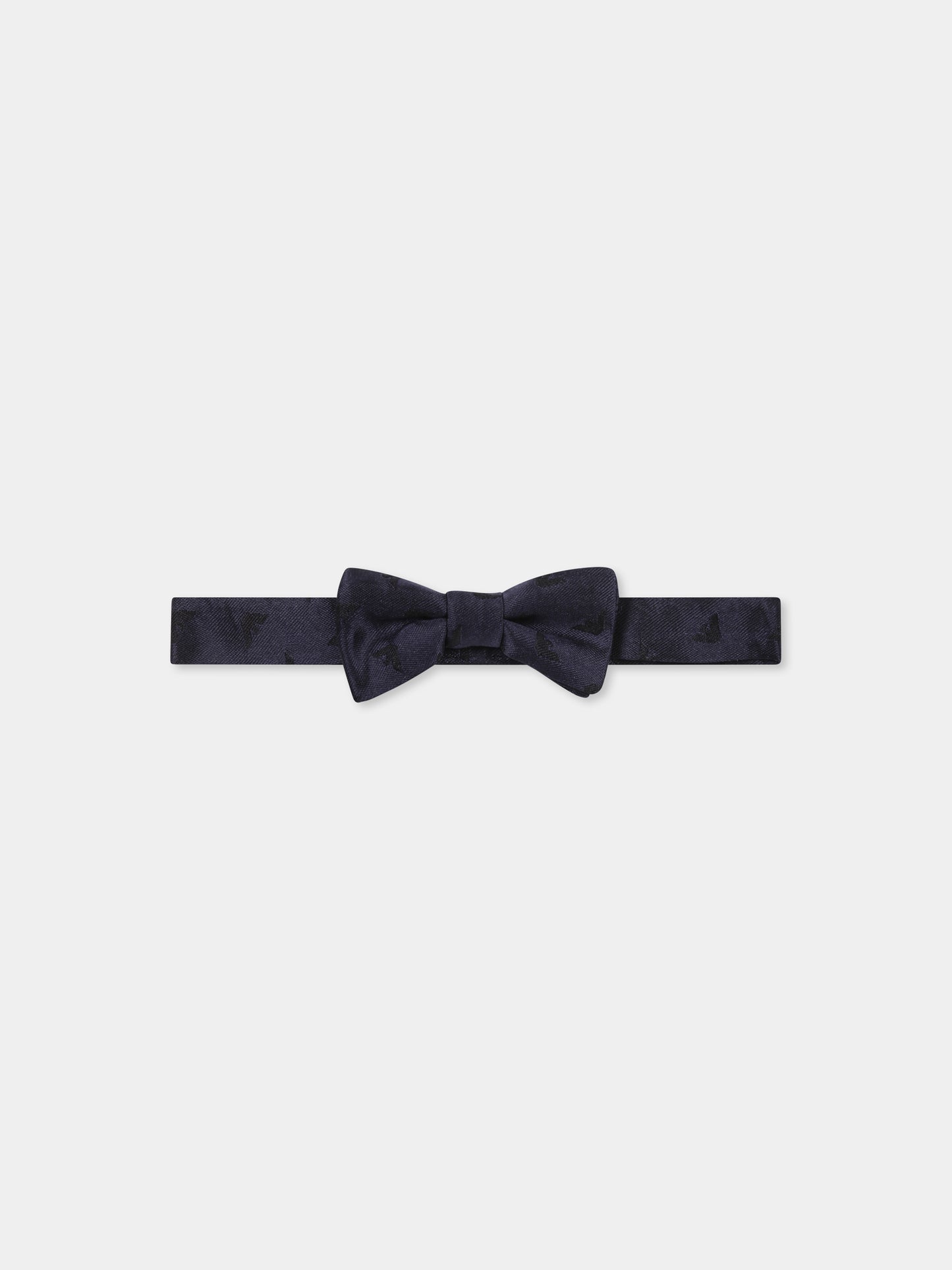 Papillon blu per bambino con iconico aquilotto nero,Emporio Armani,EB000454 AF15438 FB069