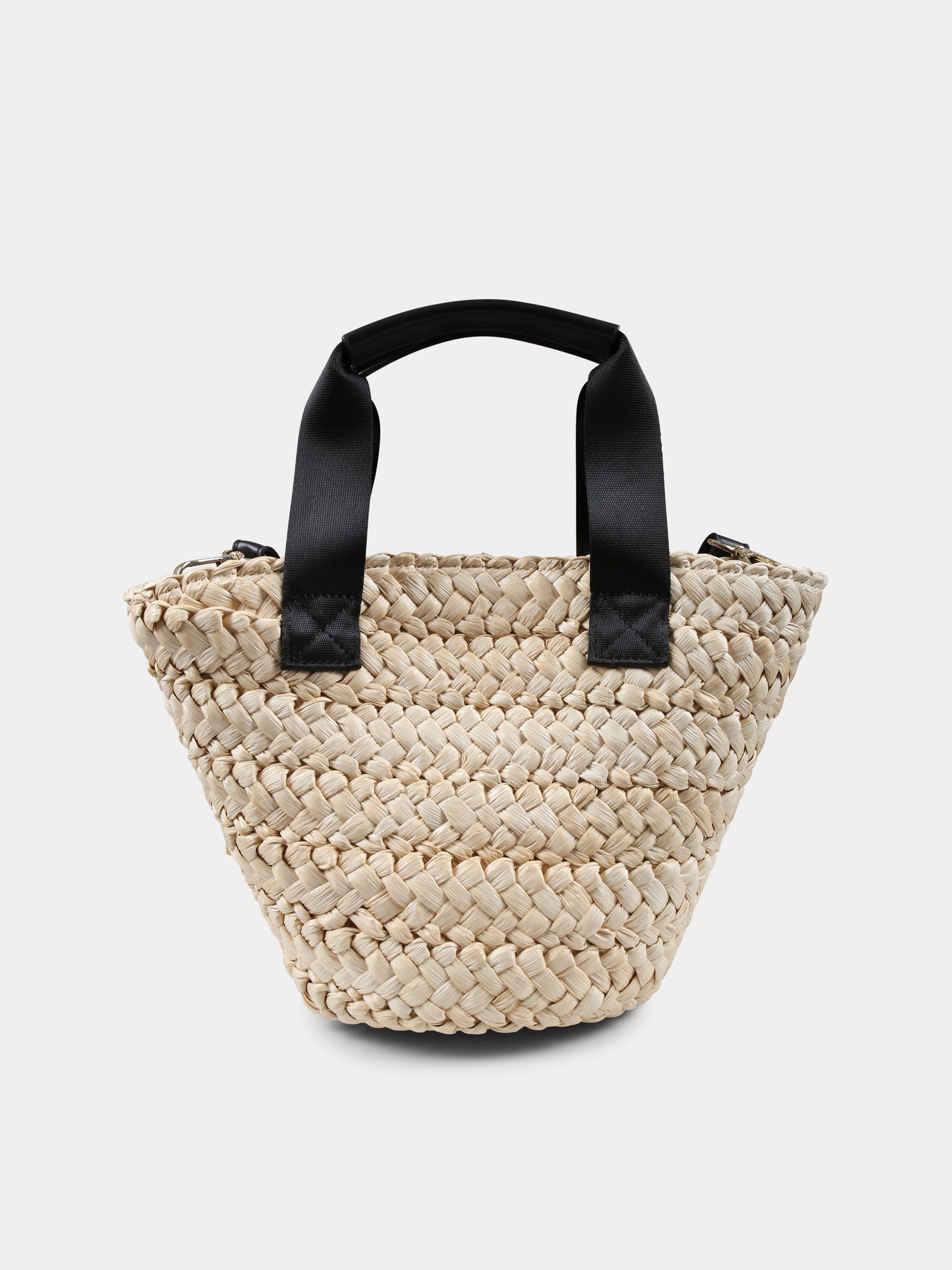 Borsa beige per bambina con logo,Sonia Rykiel Paris,A00315 Z40