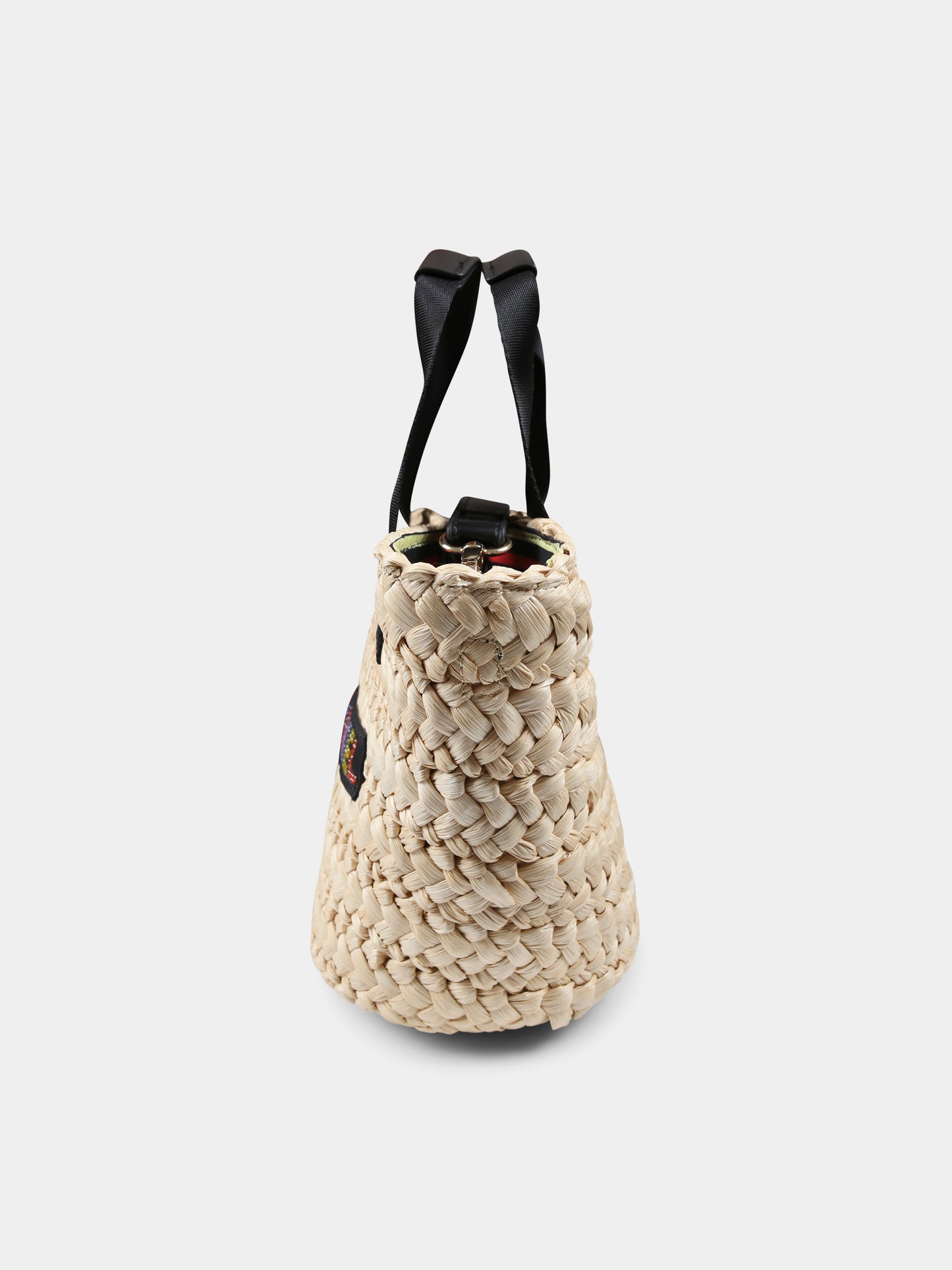 Borsa beige per bambina con logo,Sonia Rykiel Paris,A00315 Z40