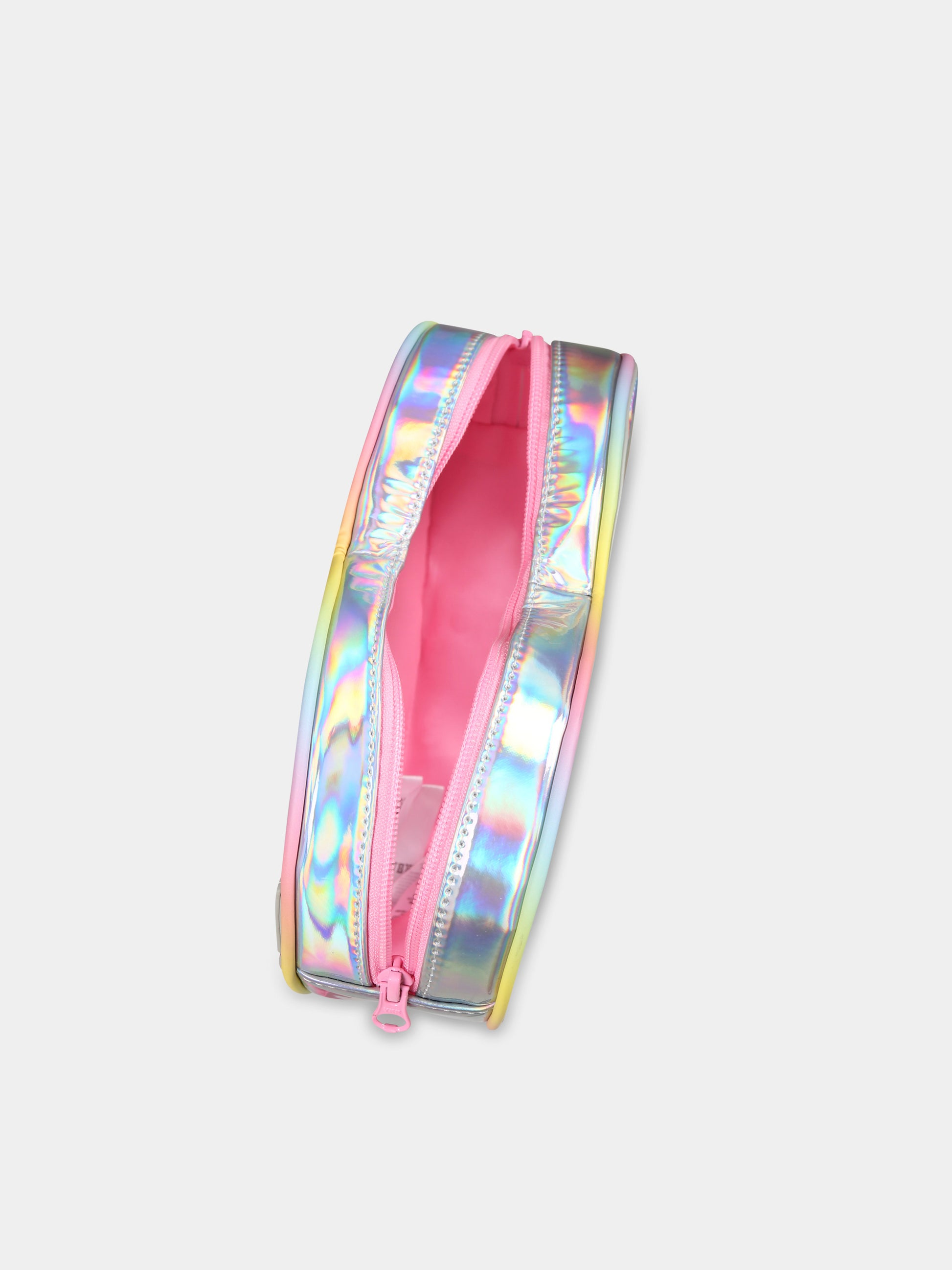 Zaino argento per bambina con cuore,Billieblush,U20767 111