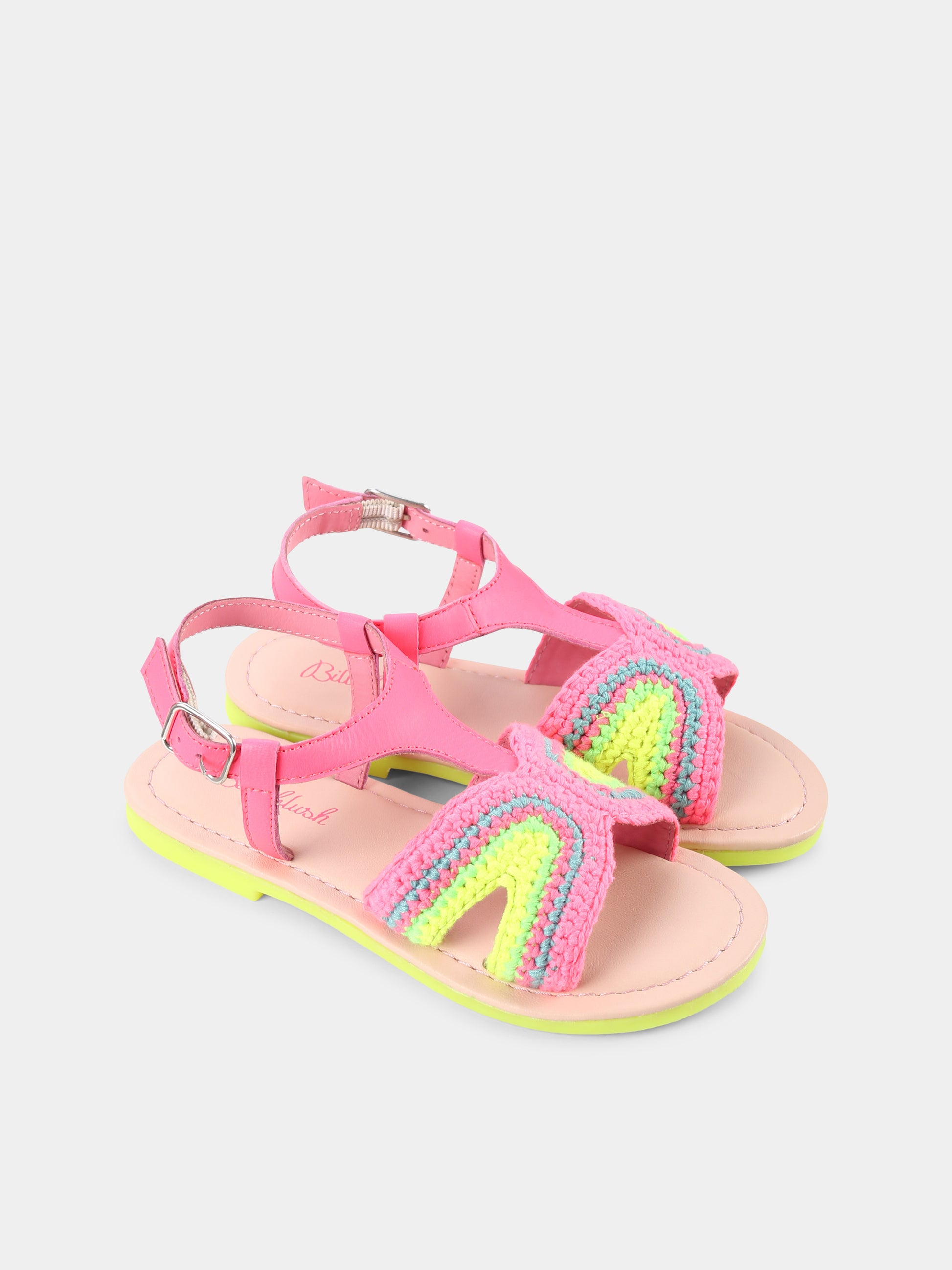 Sandali fucsia per bambina,Billieblush,U20691 47A