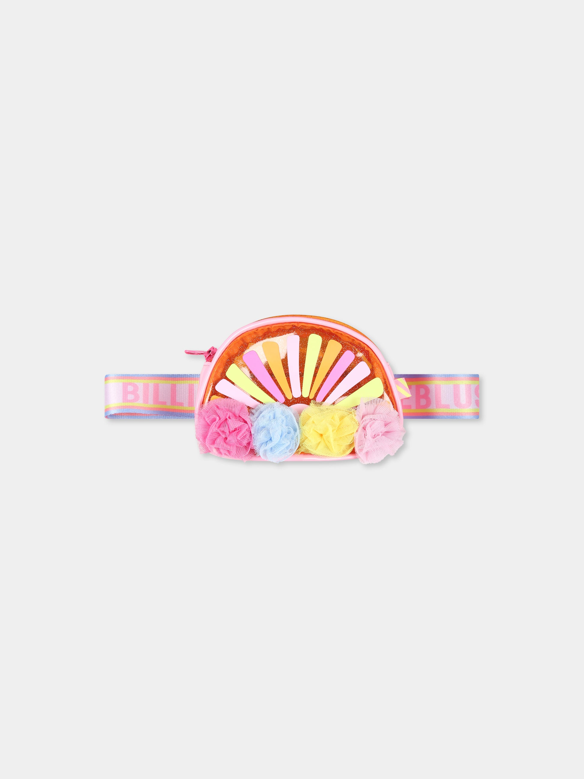 Marsupio rosa per bambina con sole,Billieblush,U20776 41K