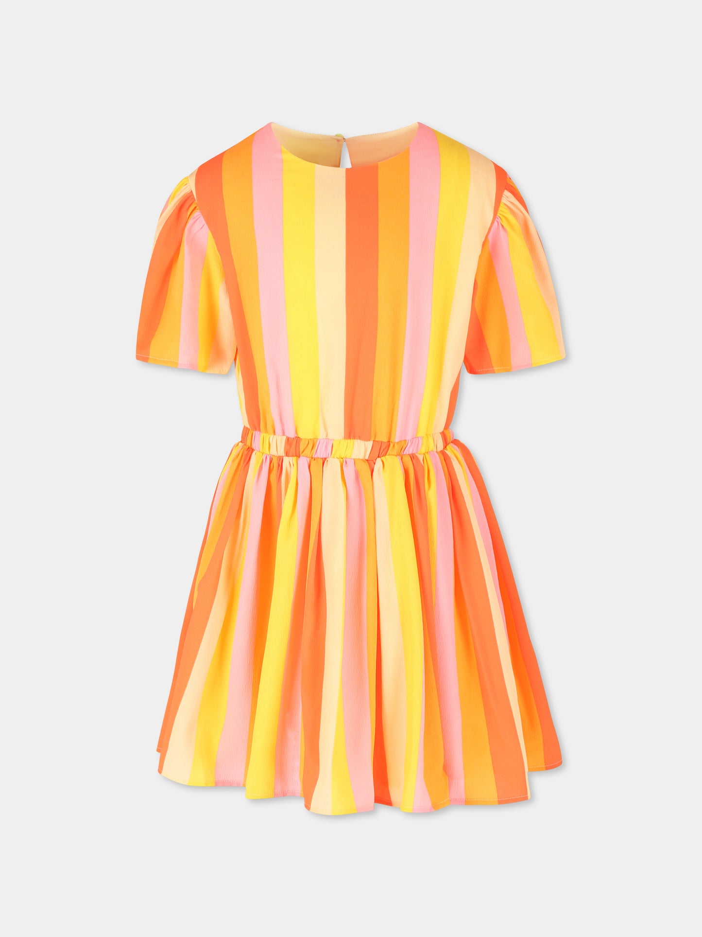 Vestito multicolor per bambina,Billieblush,U20956 599