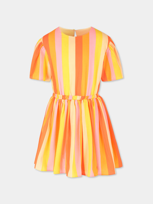 Vestito multicolor per bambina,Billieblush,U20956 599