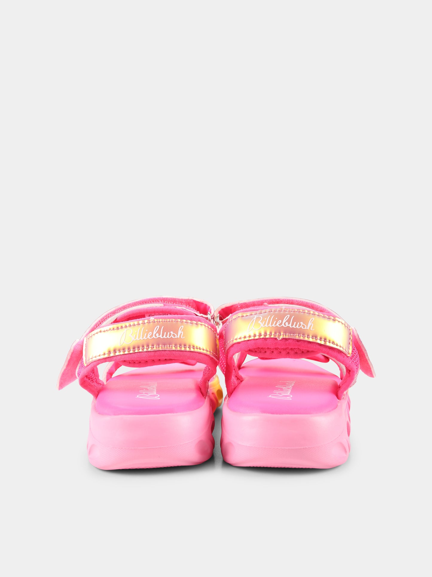 Sandali fucsia per bambina con cuore e stella,Billieblush,U20694 Z41