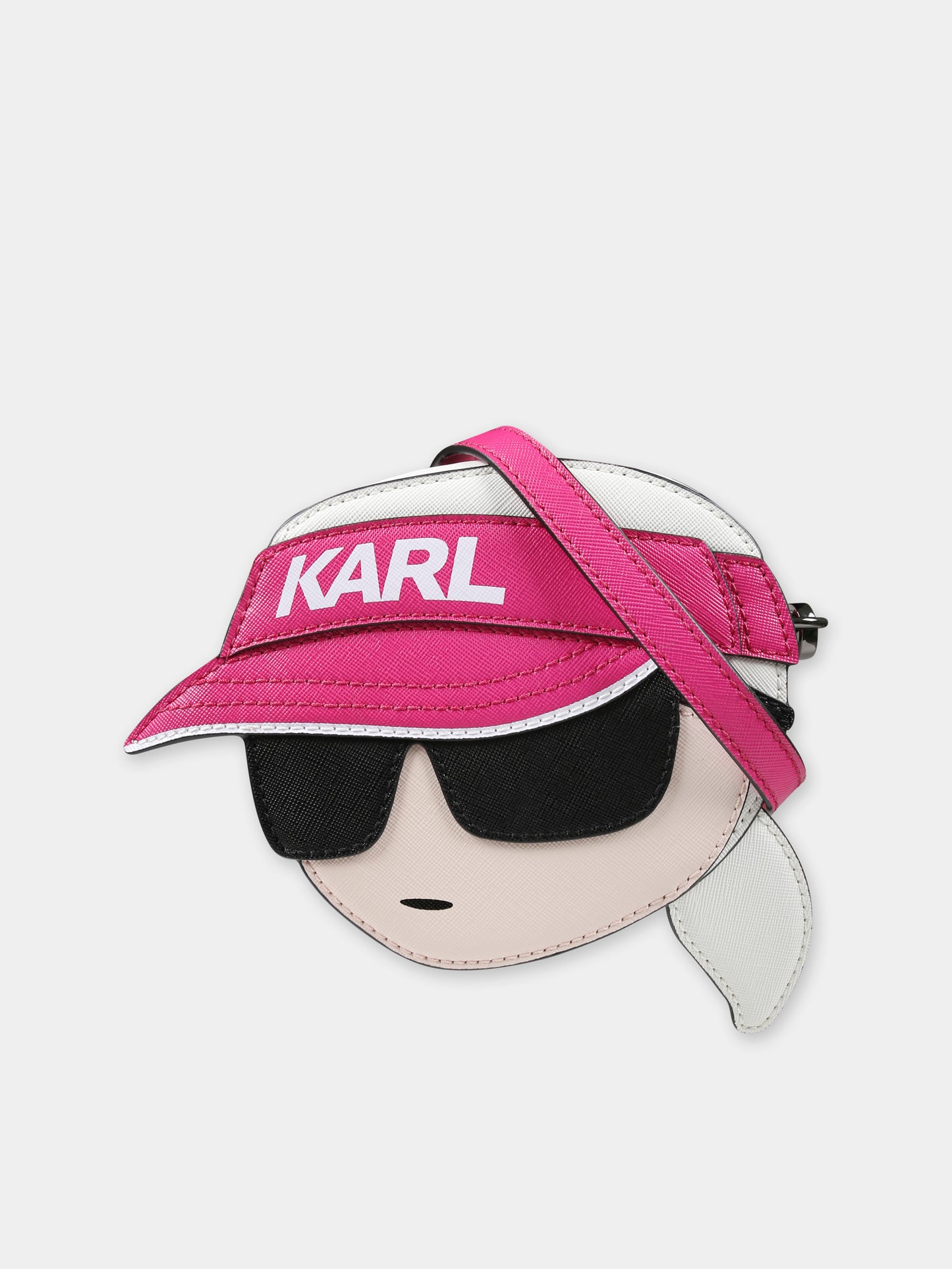 Borsa fucsia per bambina con Karl Lagerfeld,Karl Lagerfeld Kids,Z30409 49J