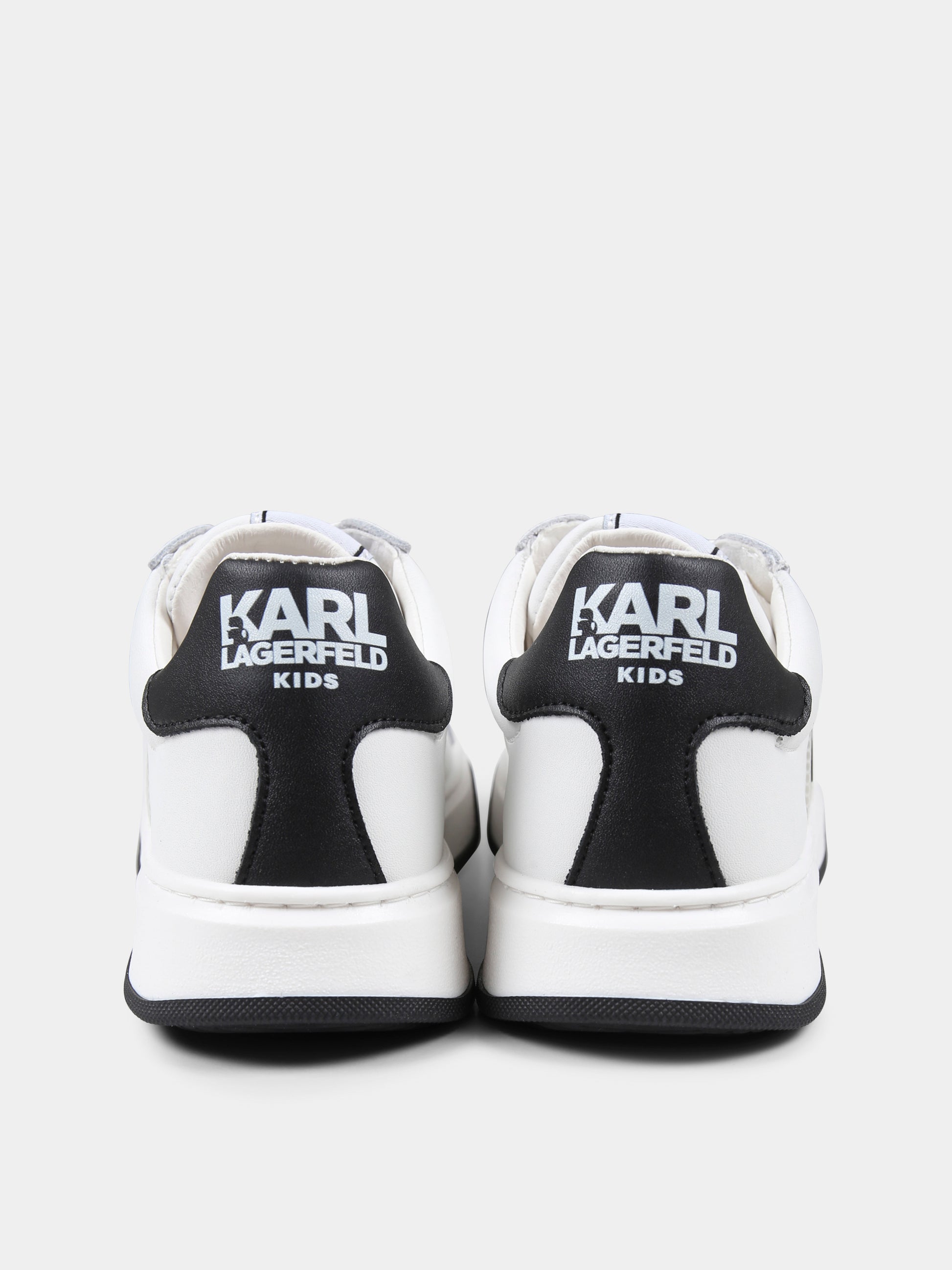 Sneakers bianche per bambini con Karl Lagerfeld,Karl Lagerfeld Kids,Z30380 10P