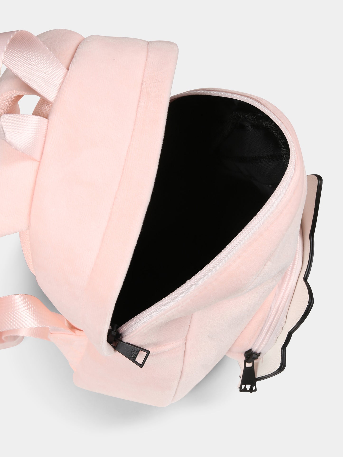 Pink backpack for baby girl with Choupette