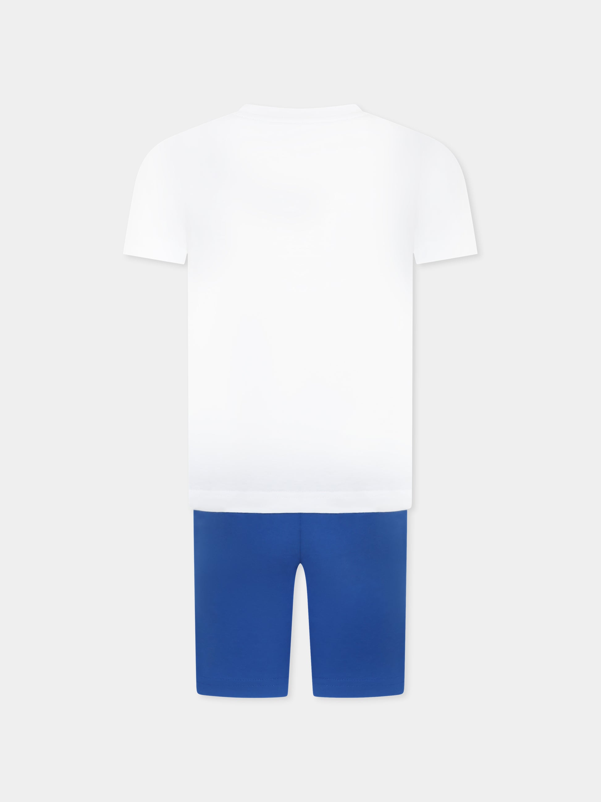 Pigiama multicolor per bambino con albero e logo,Timberland,T60472 10P