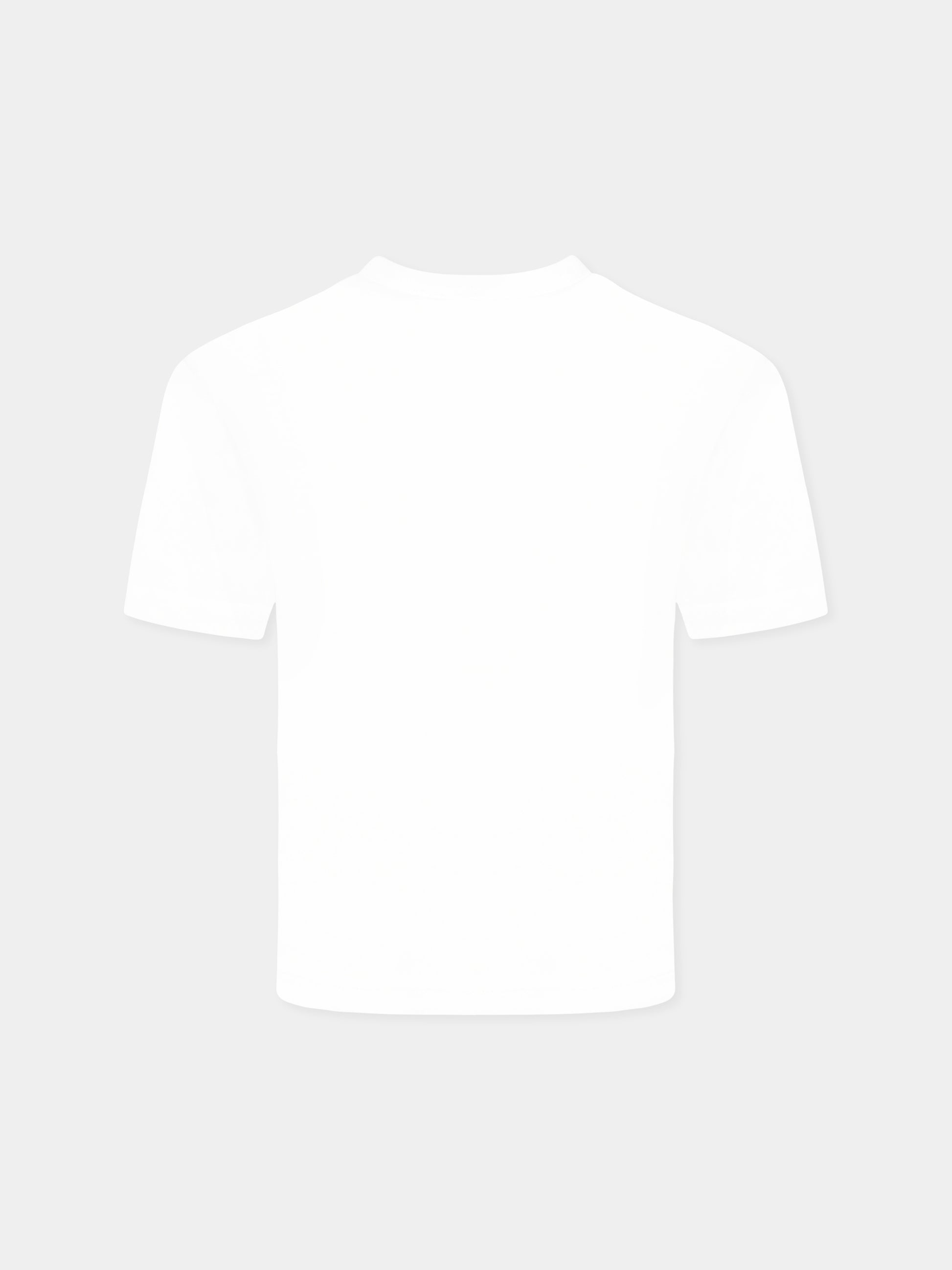 T-shirt bianca per bambino con logo,Timberland,T60428 10P