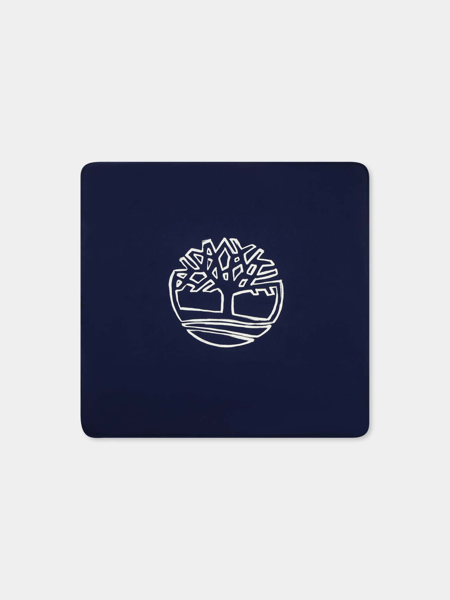 Coperta blu per neonato con albero e stampa,Timberland,T60417 190
