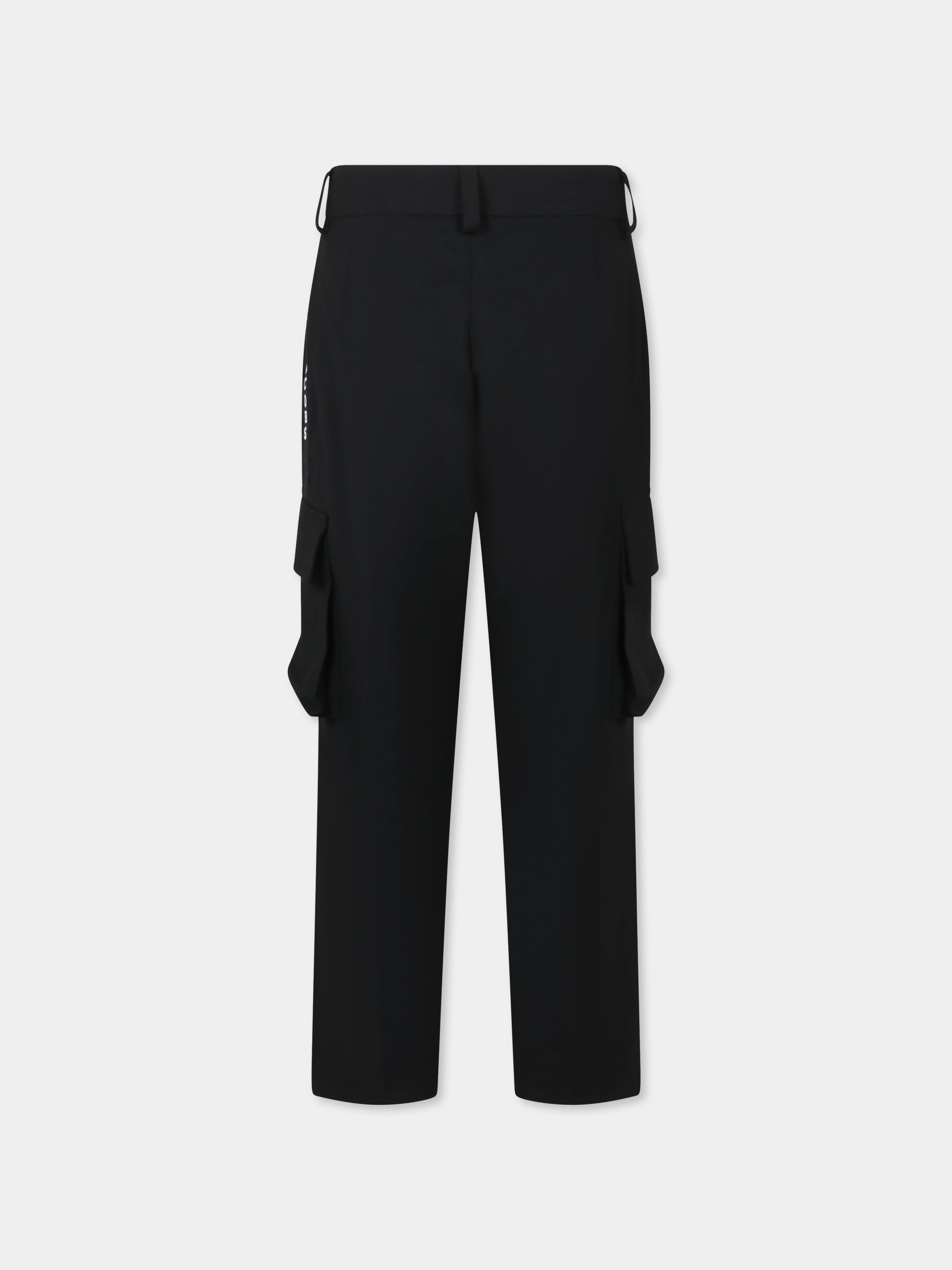 Pantaloni neri per bambino con logo,Marc Jacobs,W60472 09B