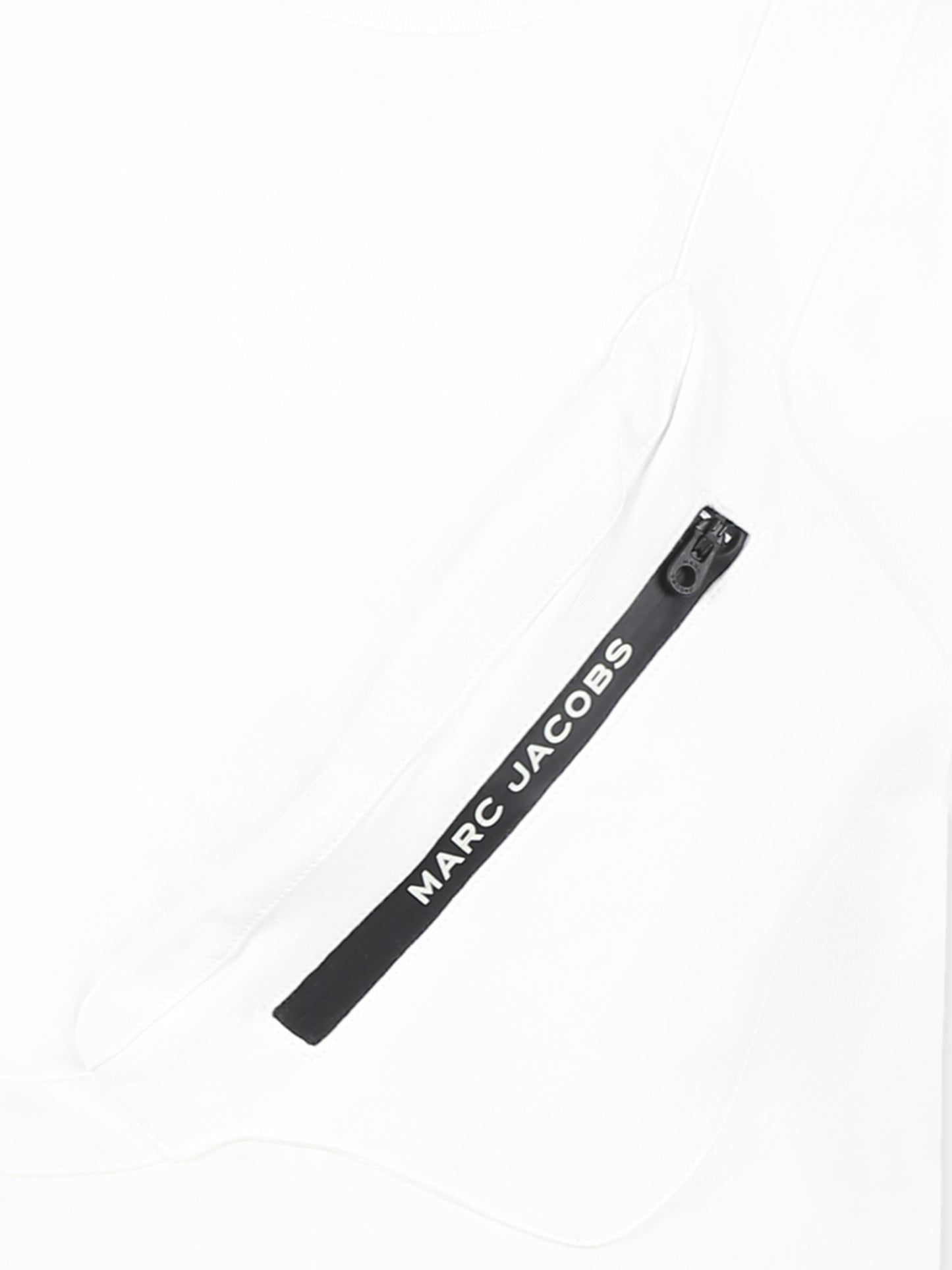 White t-shirt for boy with pouch