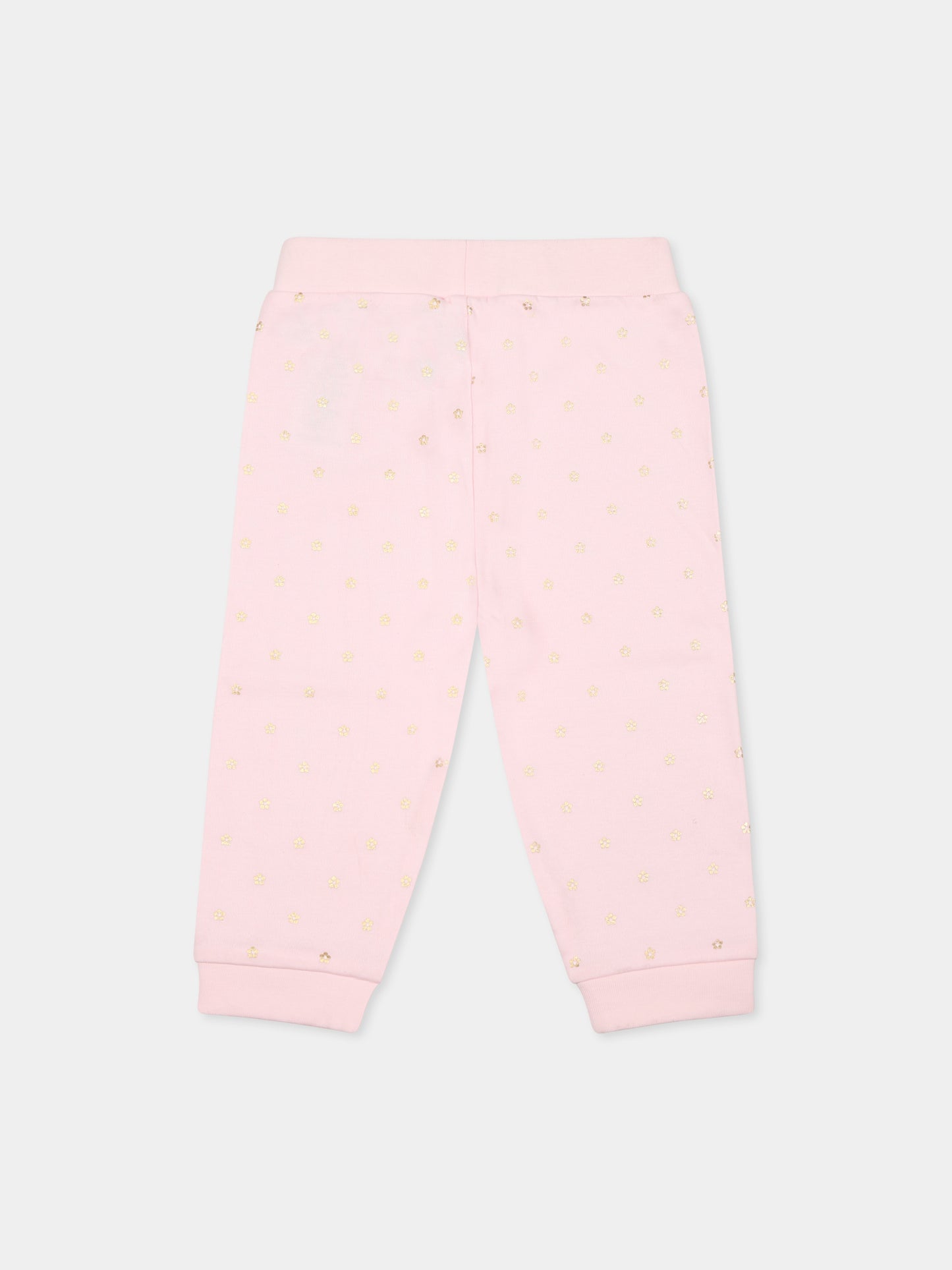 Completo rosa per neonata con fiori all over,Marc Jacobs,W60512 475