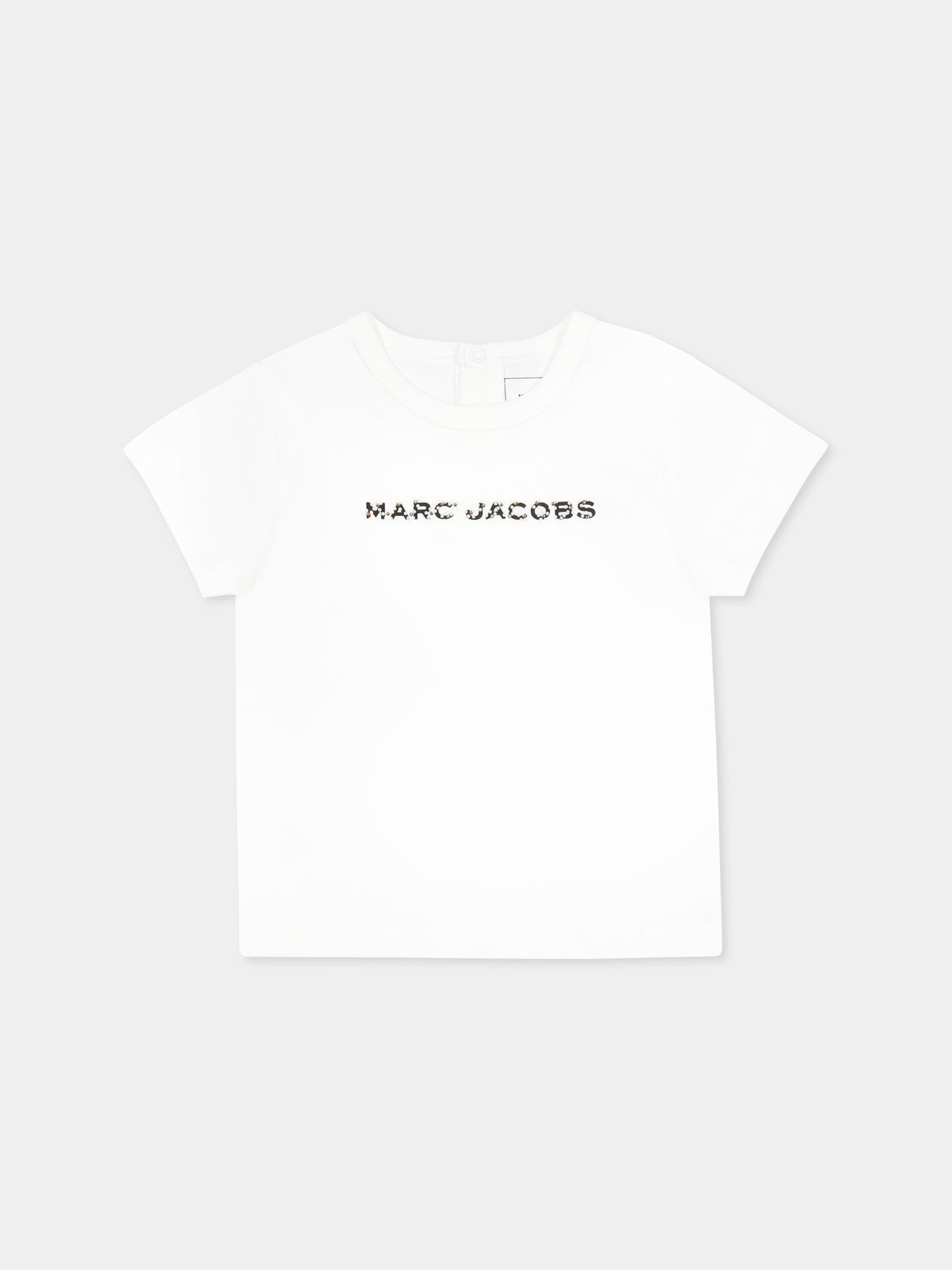 Completo rosa per neonata con fiori all over,Marc Jacobs,W60512 475