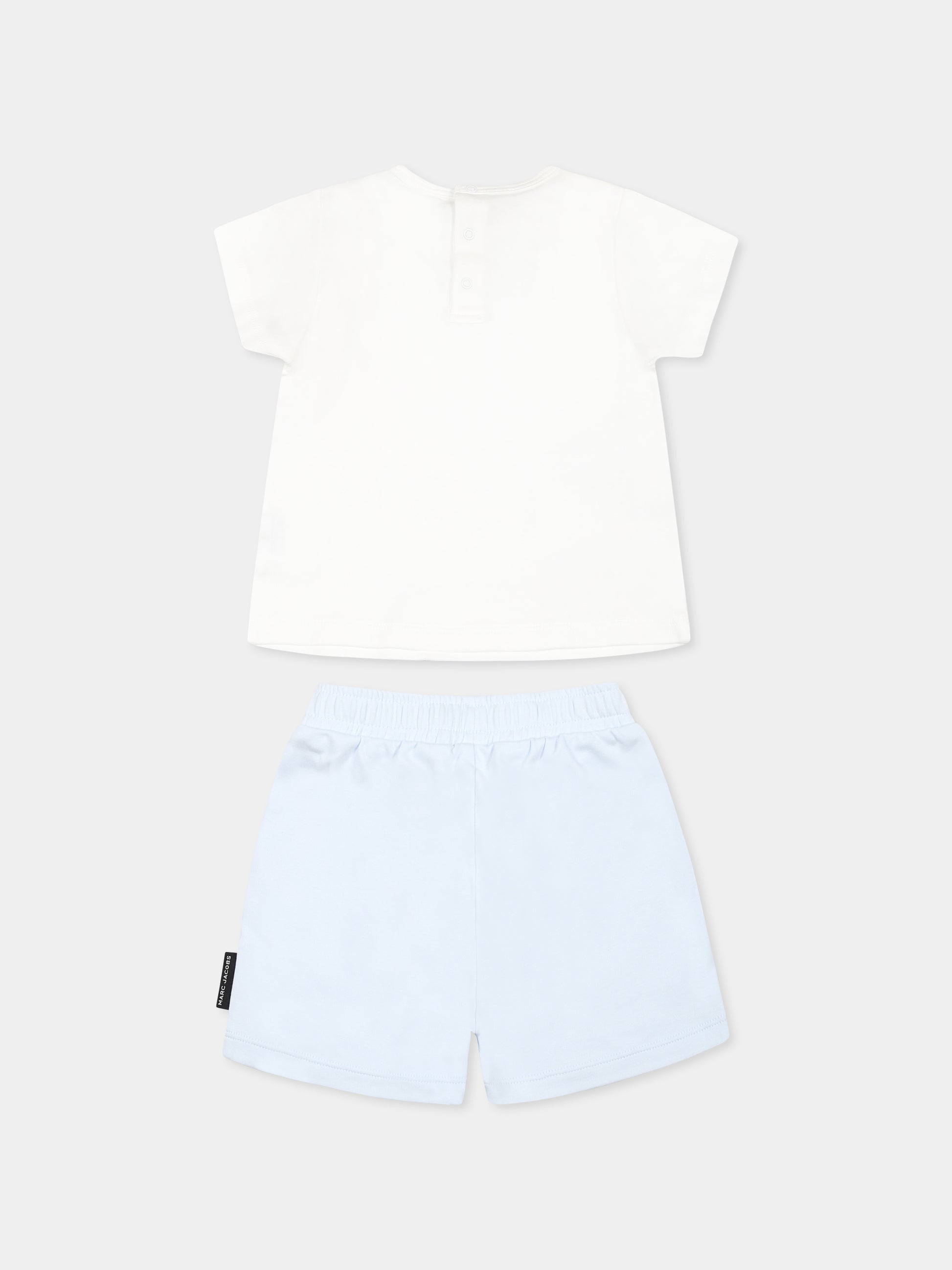 Completo multicolor per neonato con stampa marsupio,Marc Jacobs,W60516 791