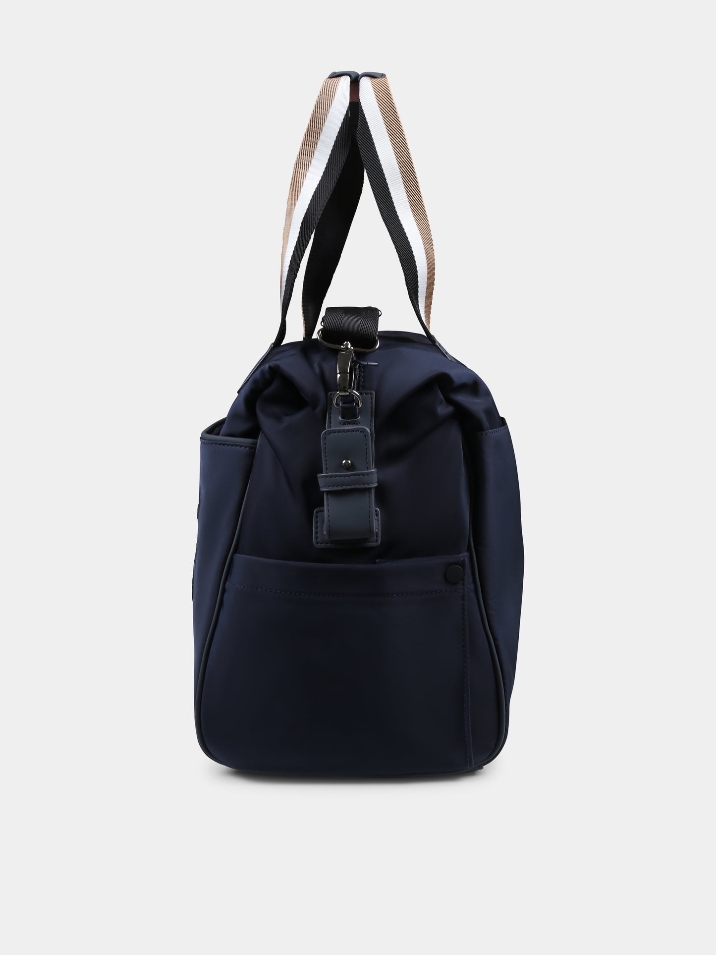 Borsa mamma blu per neonati con logo,Boss,J51732 849