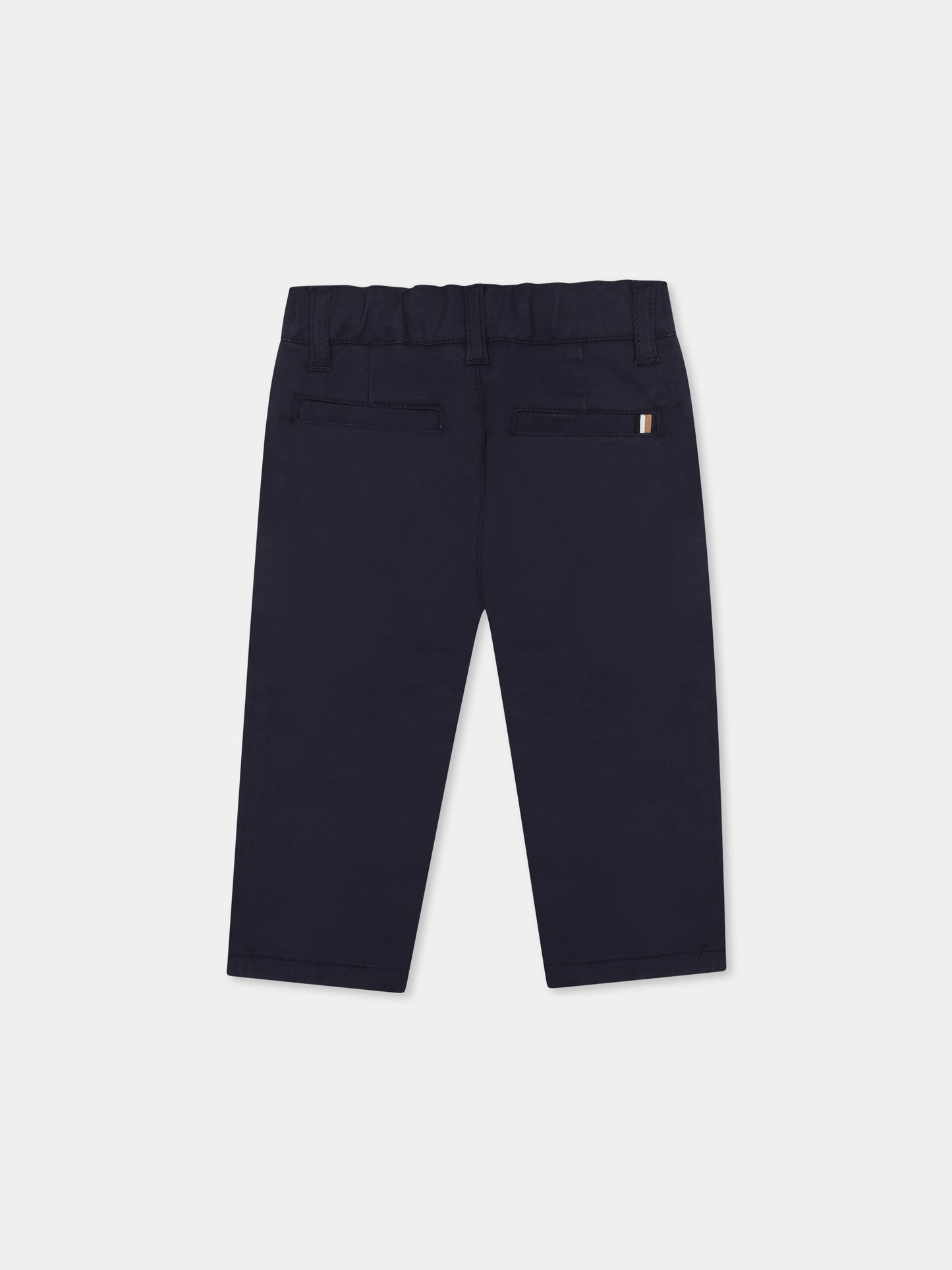 Pantaloni blu per neonato,Boss,J52077 849