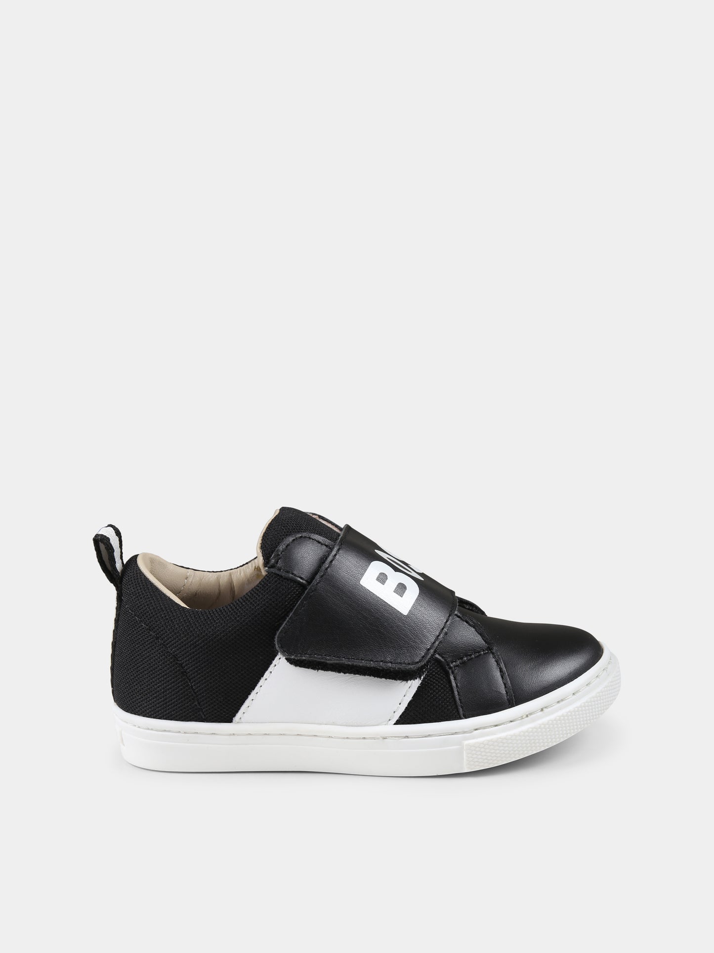 Sneakers nere per bambino con logo,Boss,J52161 09B