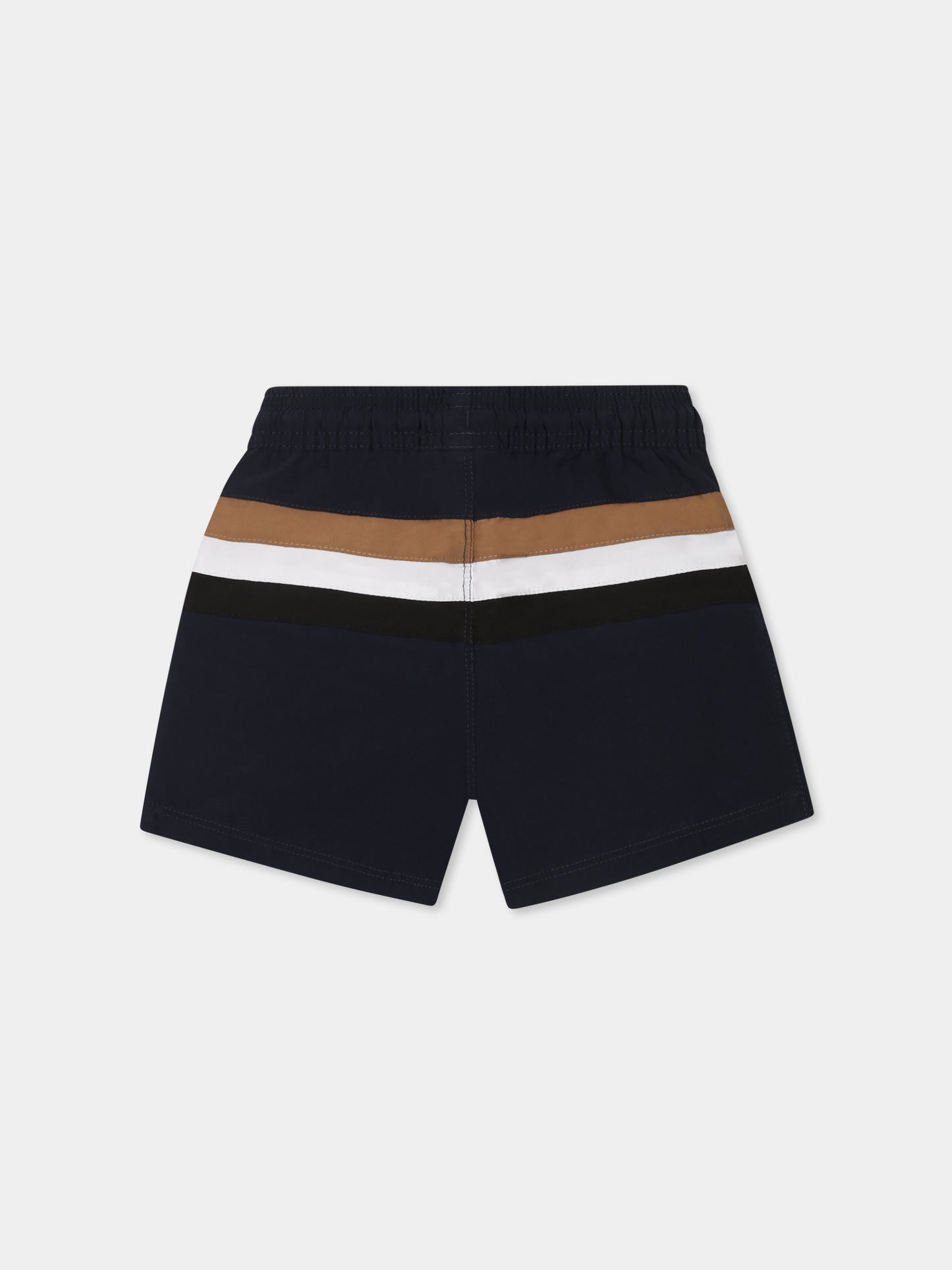 Boxer mare blu per neonato con logo,Boss,J52066 849