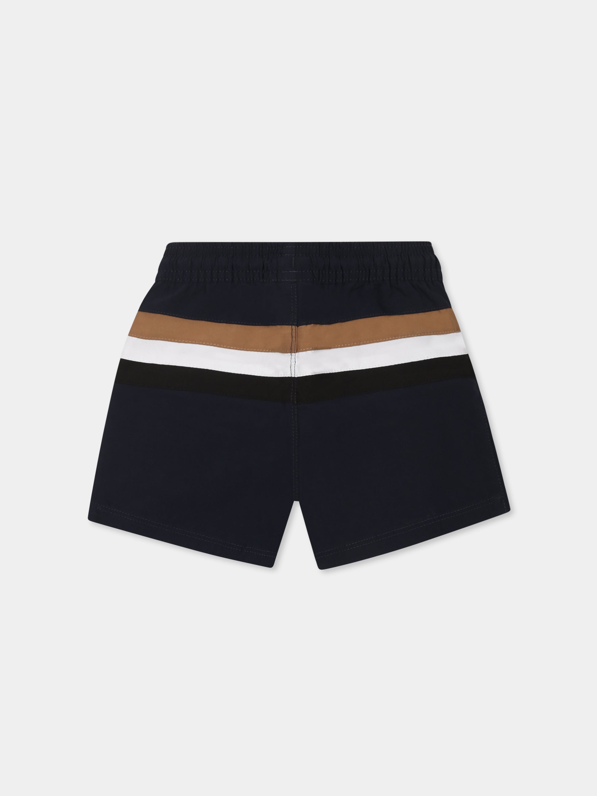 Boxer mare blu per neonato con logo,Boss,J52066 849