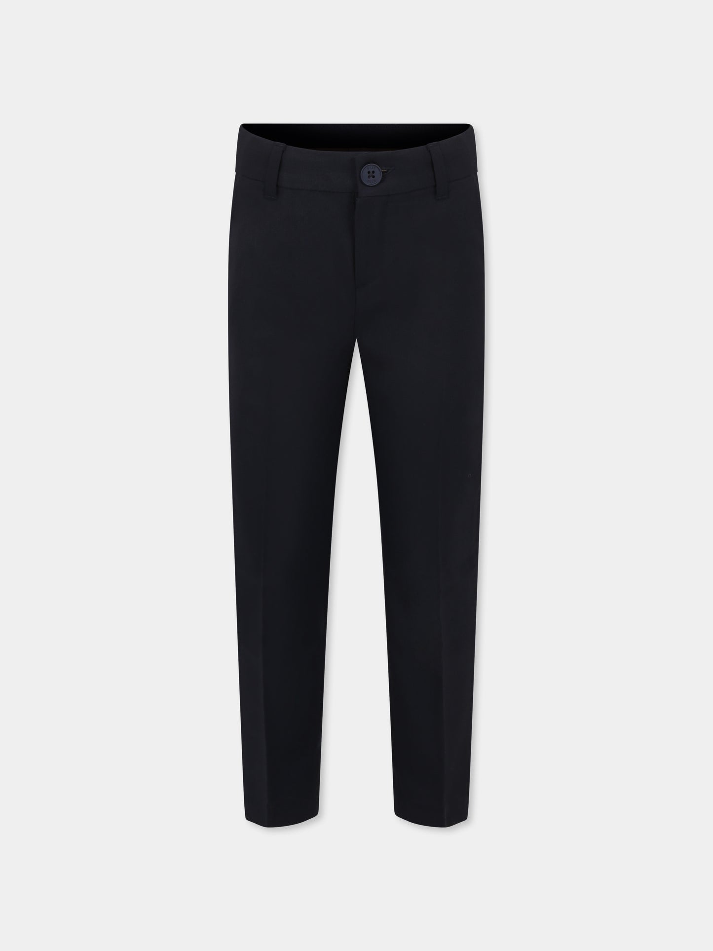 Pantaloni blu per bambino con logo,Boss,J51980 862