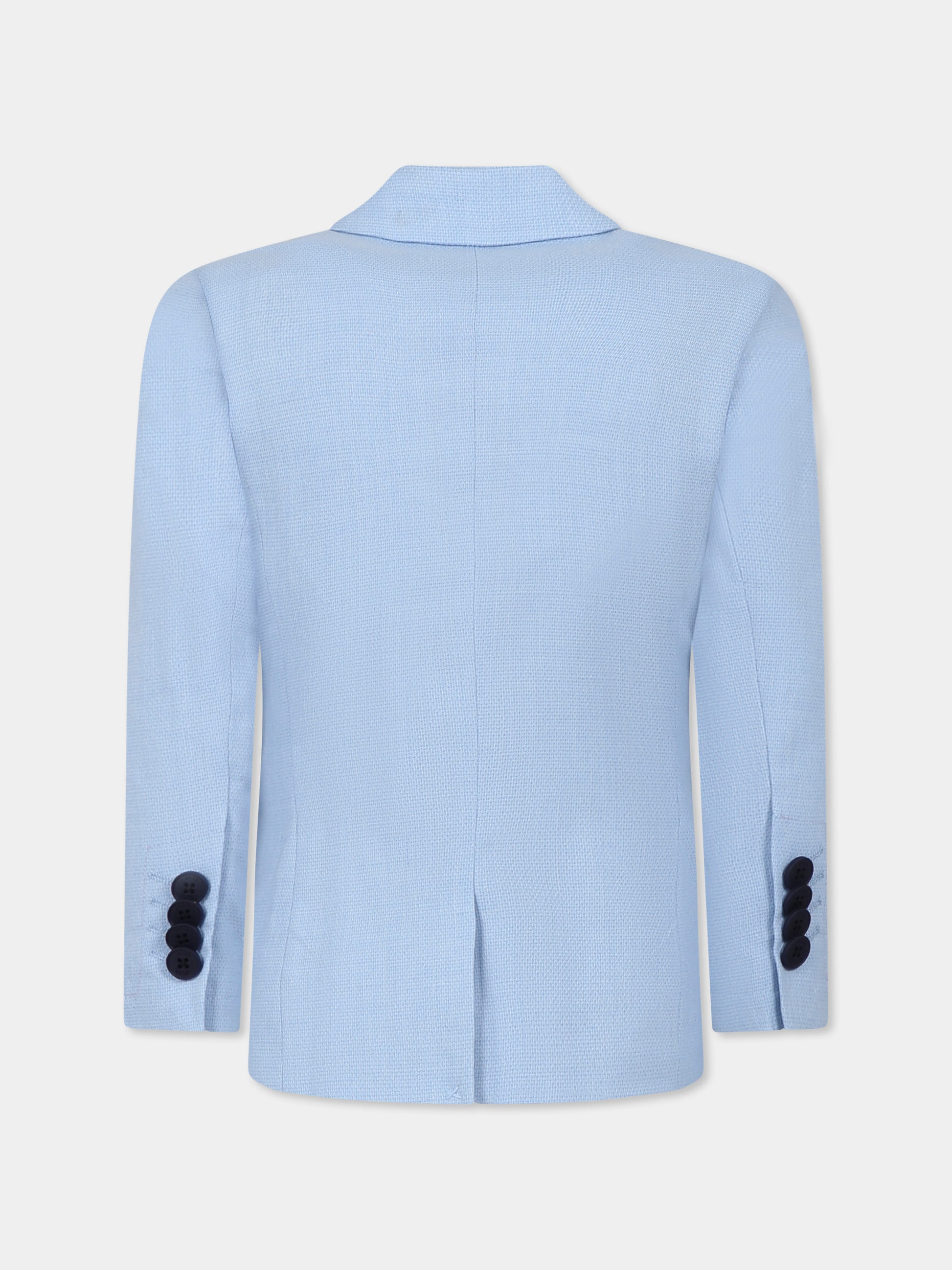 Giacca celeste per bambino,Boss,J52068 887