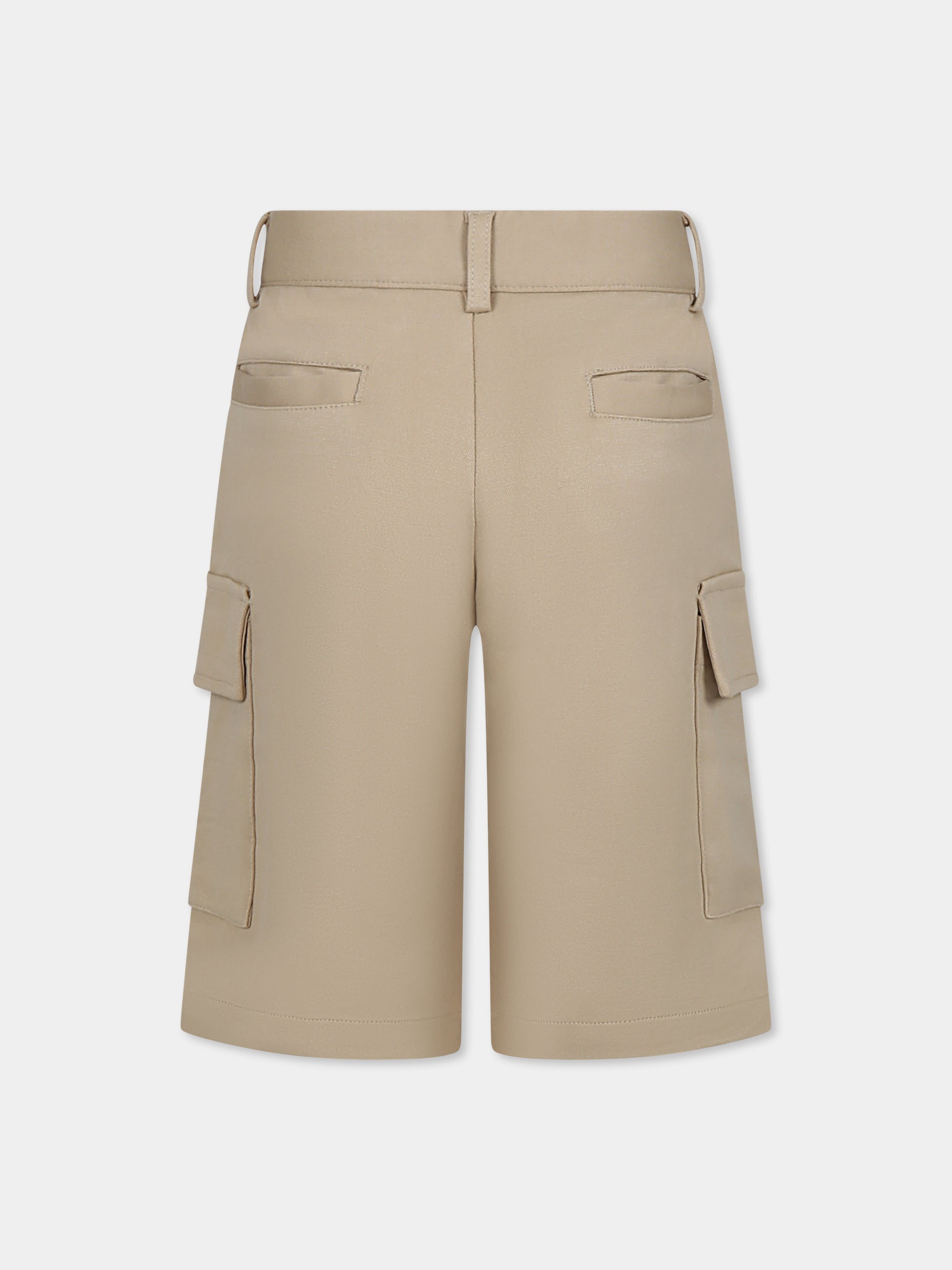 Shorts beige per bambino,Boss,J51996 249