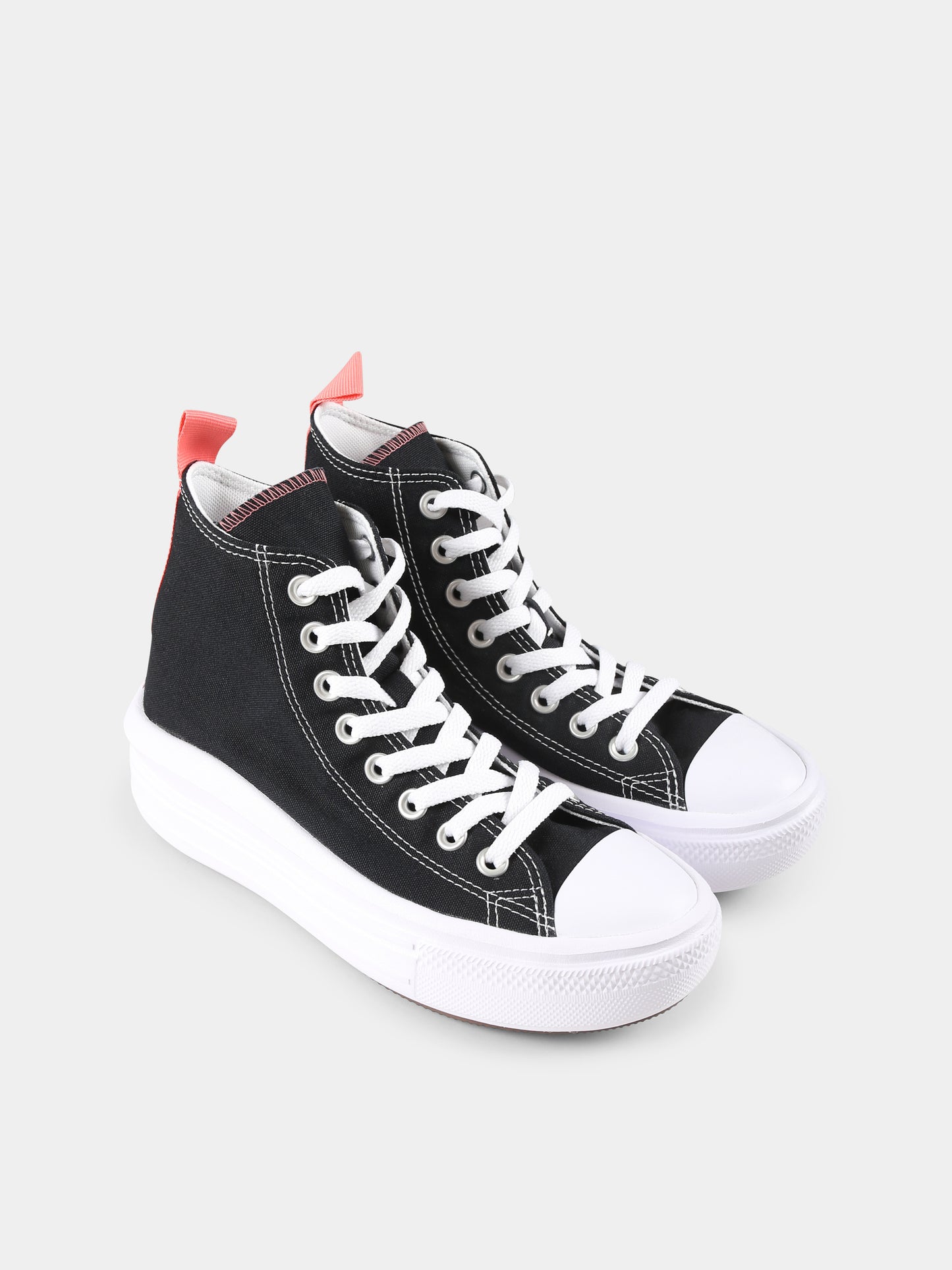 Sneakers Chuck Taylor nere per bambina,Converse,371527C NERO