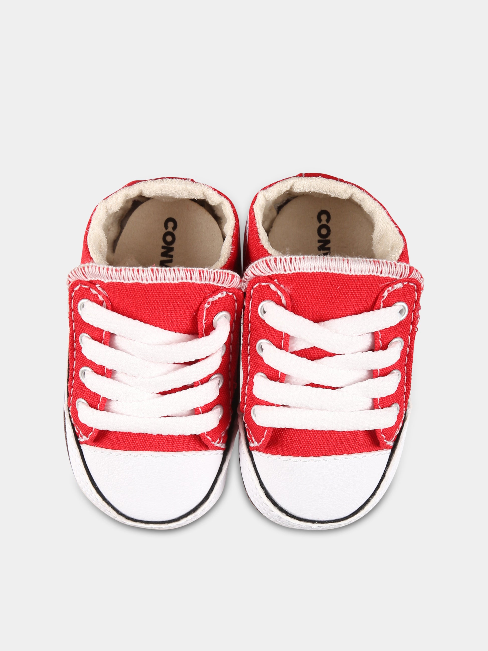 Sneakers Chuck Taylor All Star Cribster rosse per neonati,Converse,866933C RED