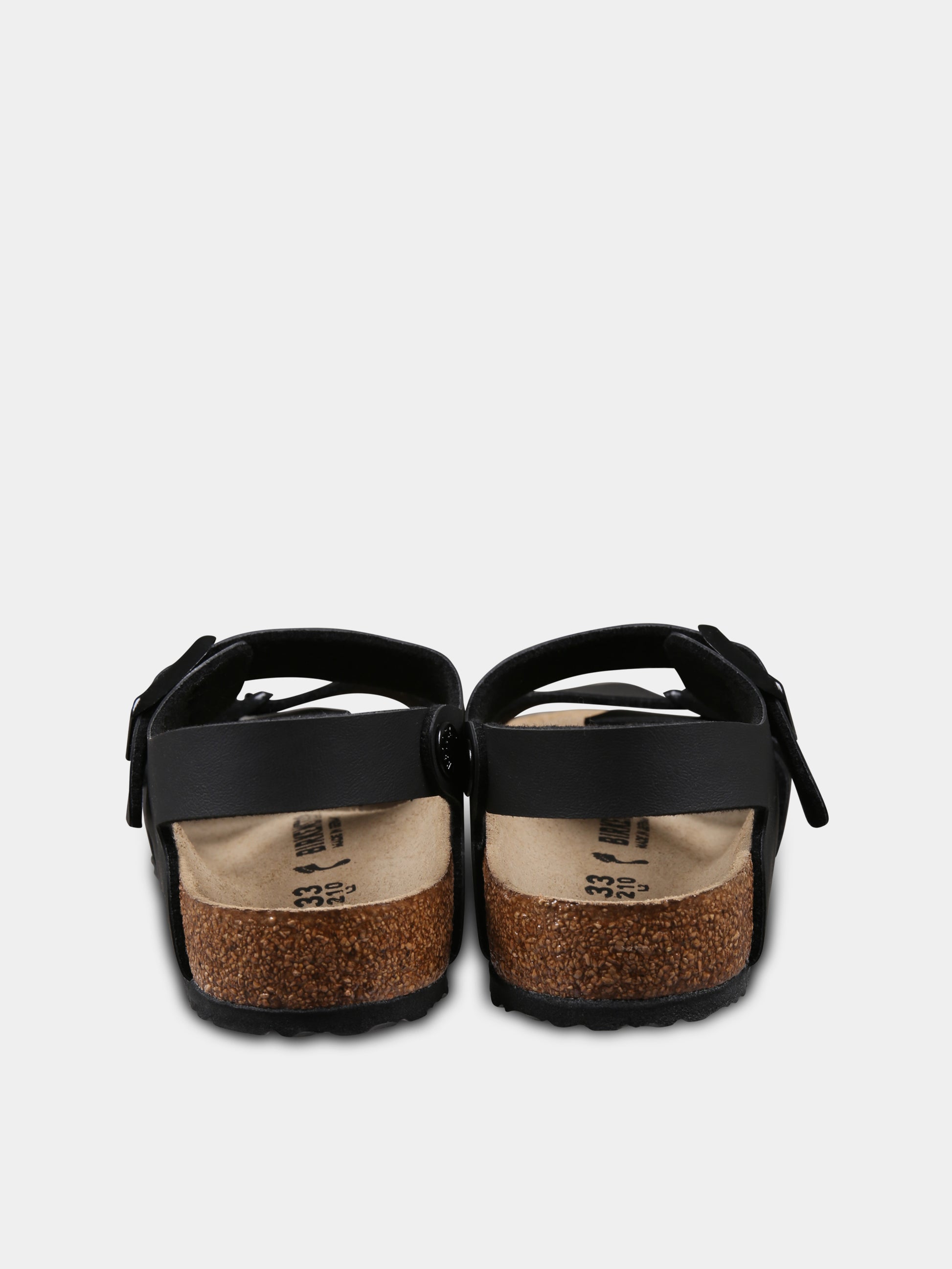 Sandali neri New York per bambino,Birkenstock,187603 NEW YORK