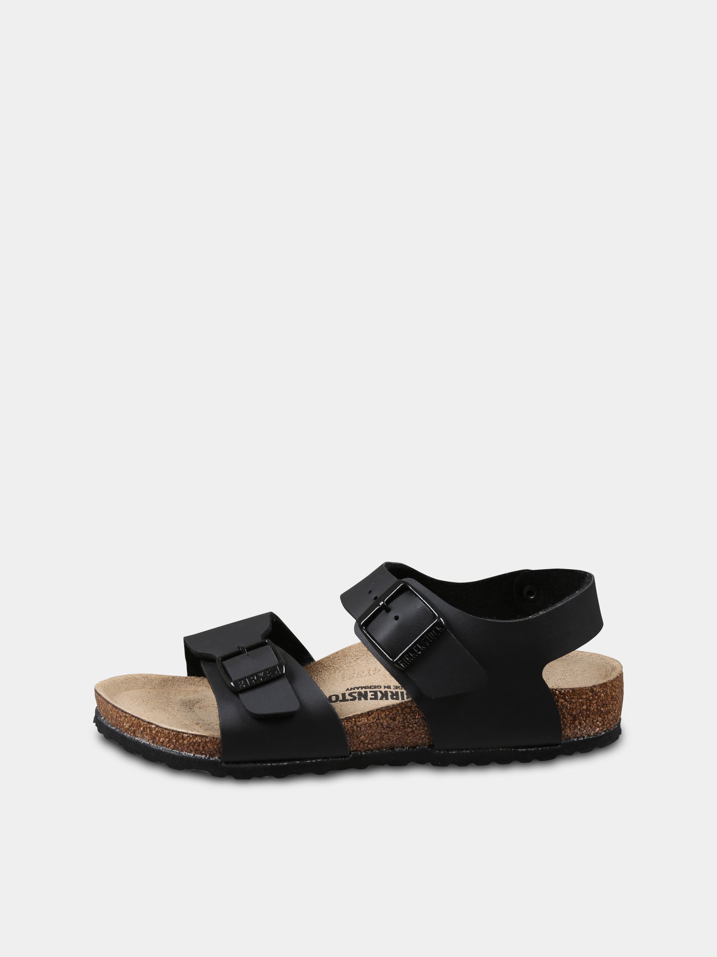 Sandali neri New York per bambino,Birkenstock,187603 NEW YORK