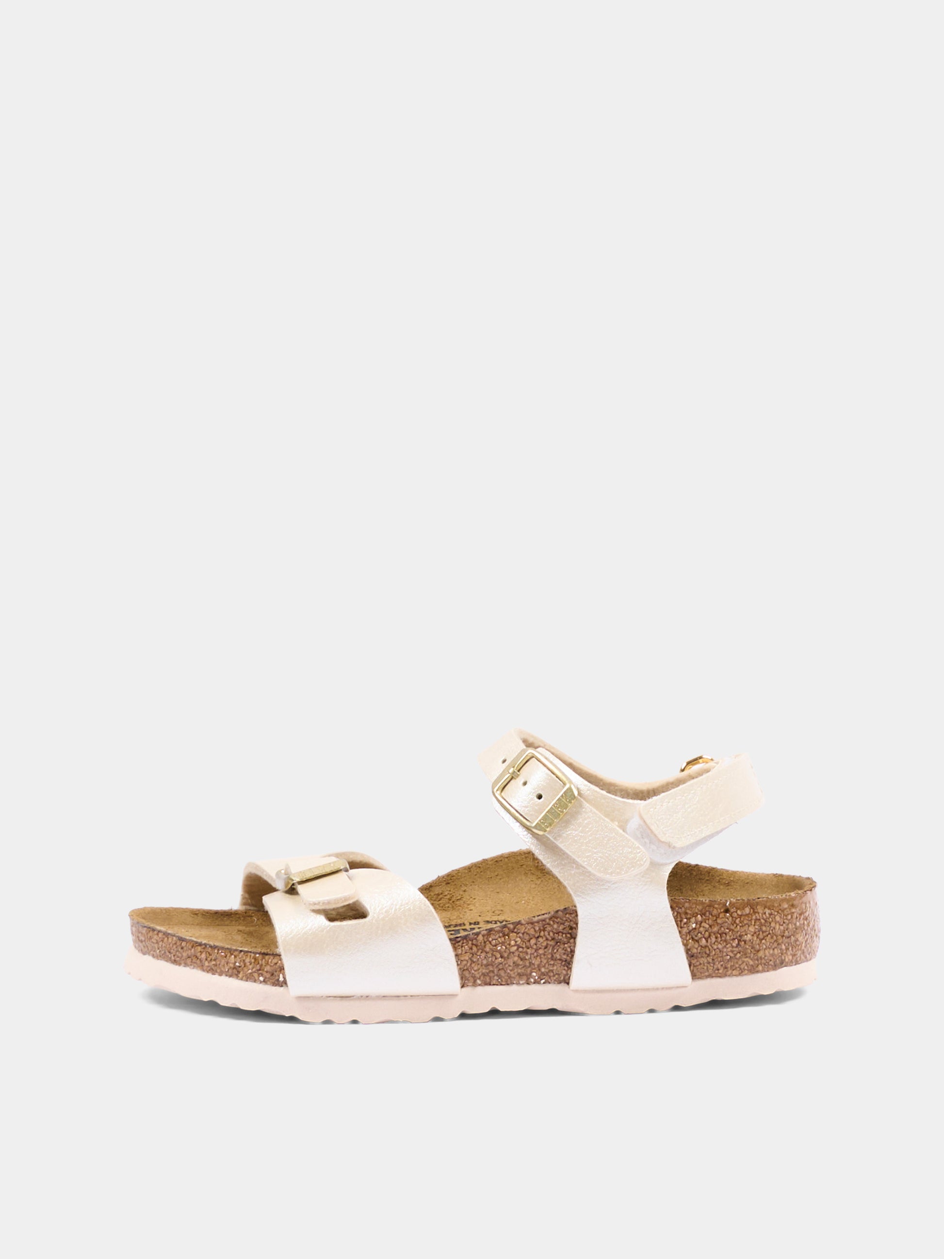 Sandali bianchi Milano per bambina,Birkenstock,1029570 RIO