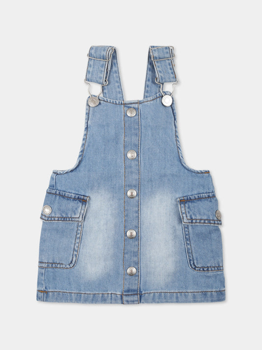 Salopette denim per neonata,Levi's Kids,M257 L9V