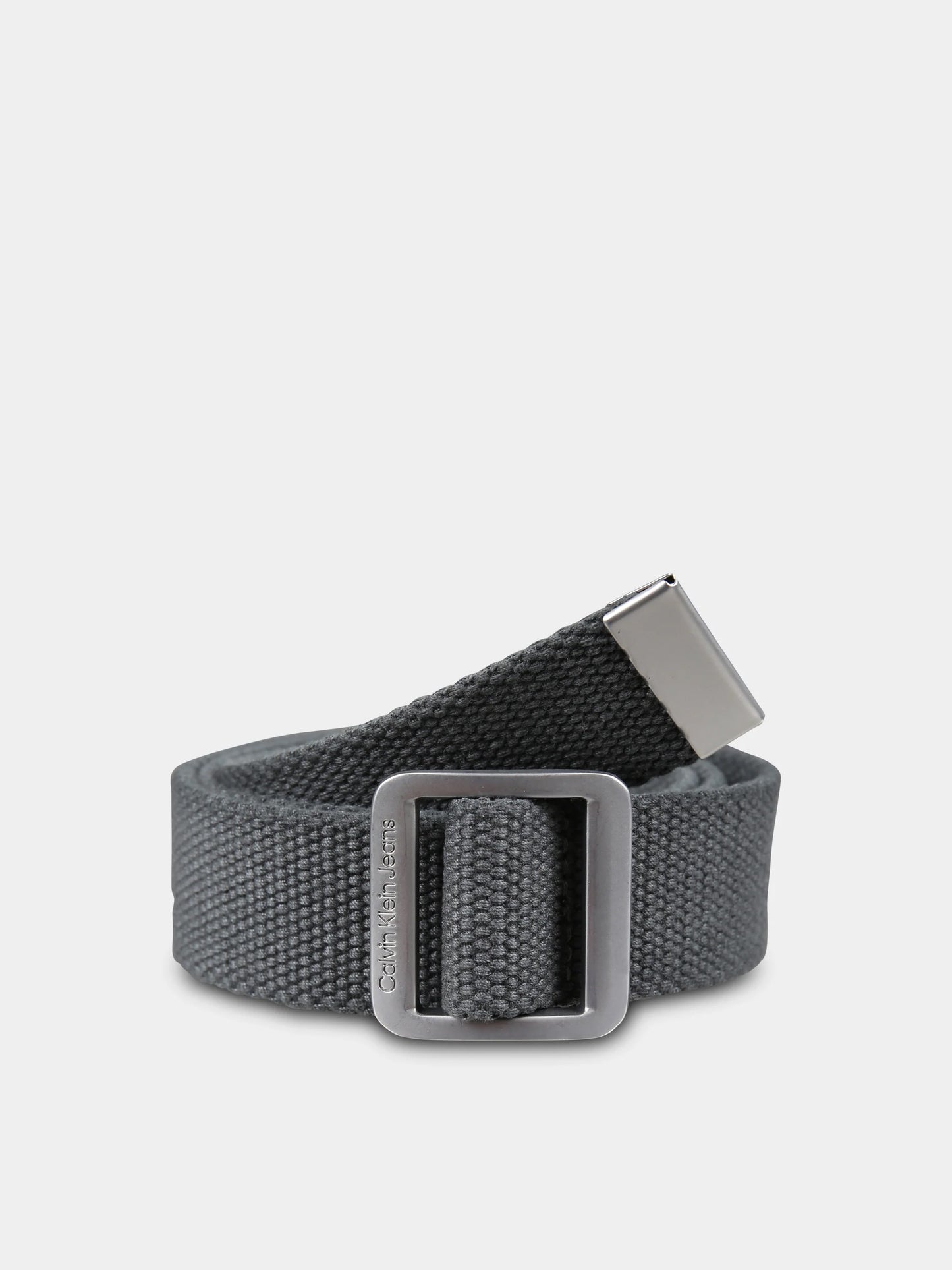 Blue belt for boy with logo