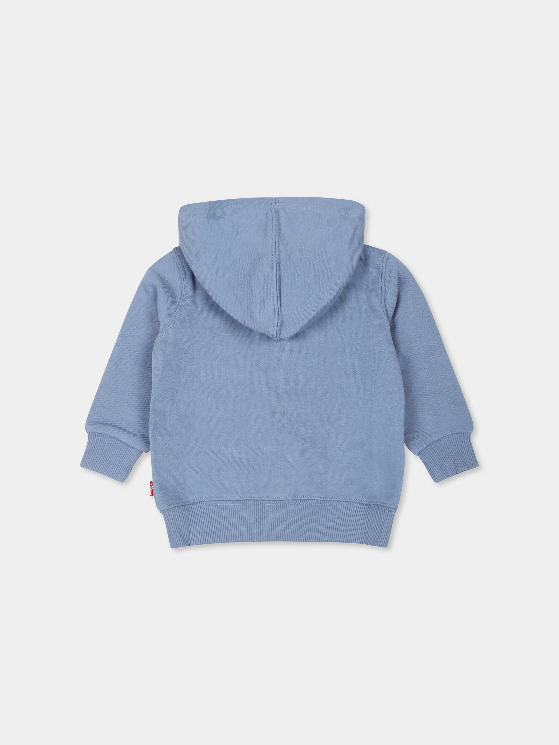 Felpa celeste per neonato con logo,Levi's Kids,24SLK6EK793 BIA