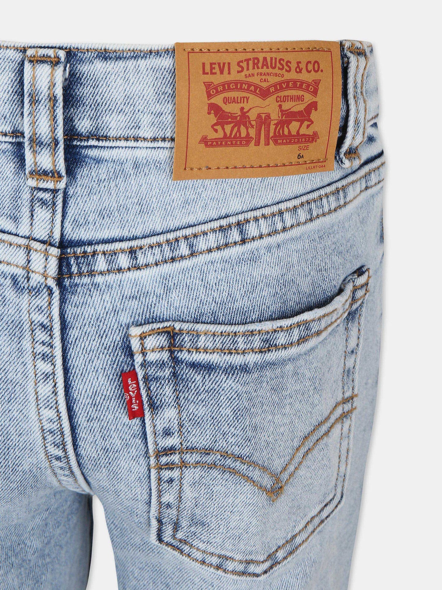 Jeans 510 blu per bambino con logo,Levi's Kids,24SLK8EK277 L7X