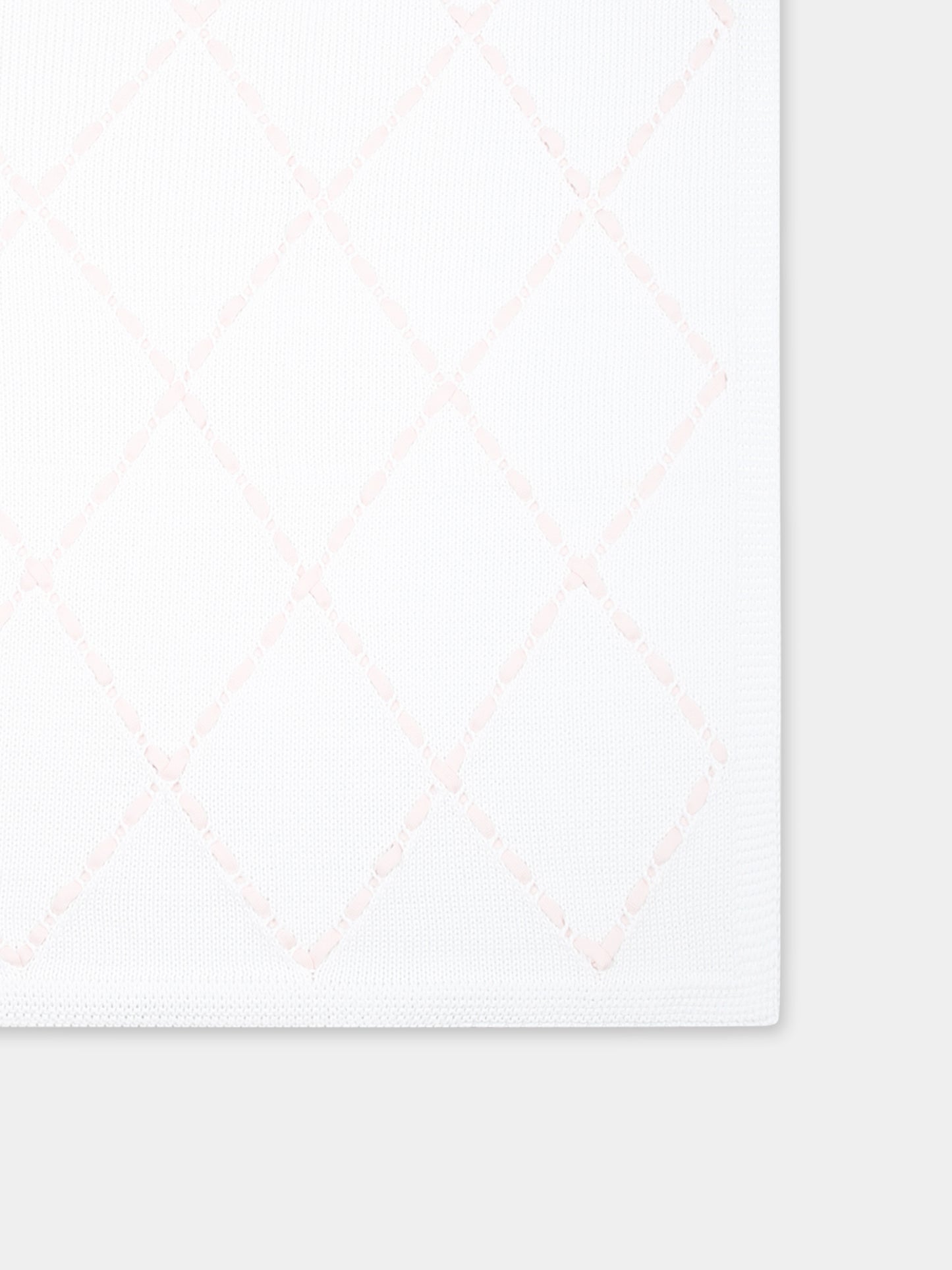 Coperta bianca per neonata,Little Bear,1007 BIANCO/CIPRIA