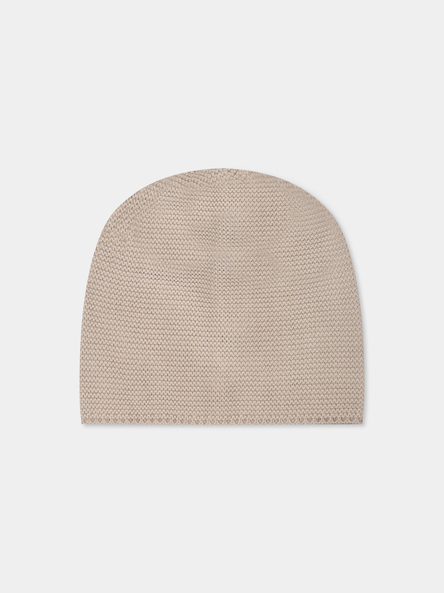 Beige hat for babykids