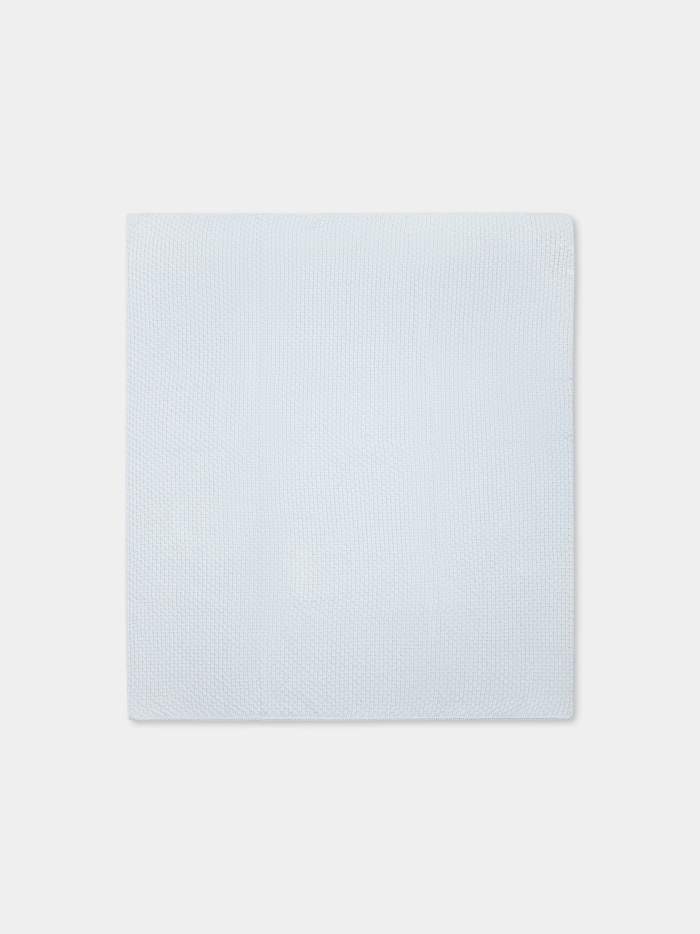 Light blue blanket for baby boy