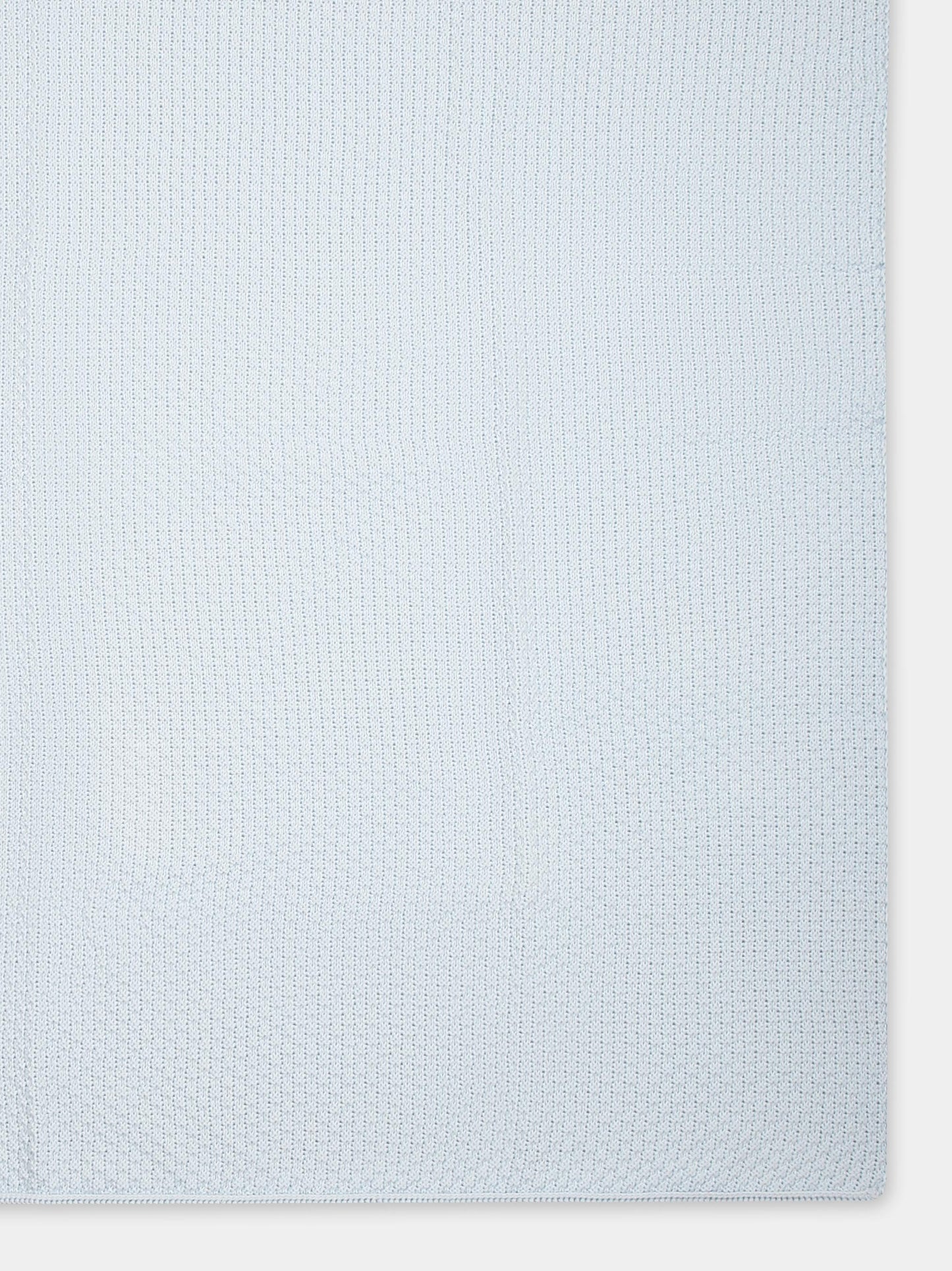 Light blue blanket for baby boy