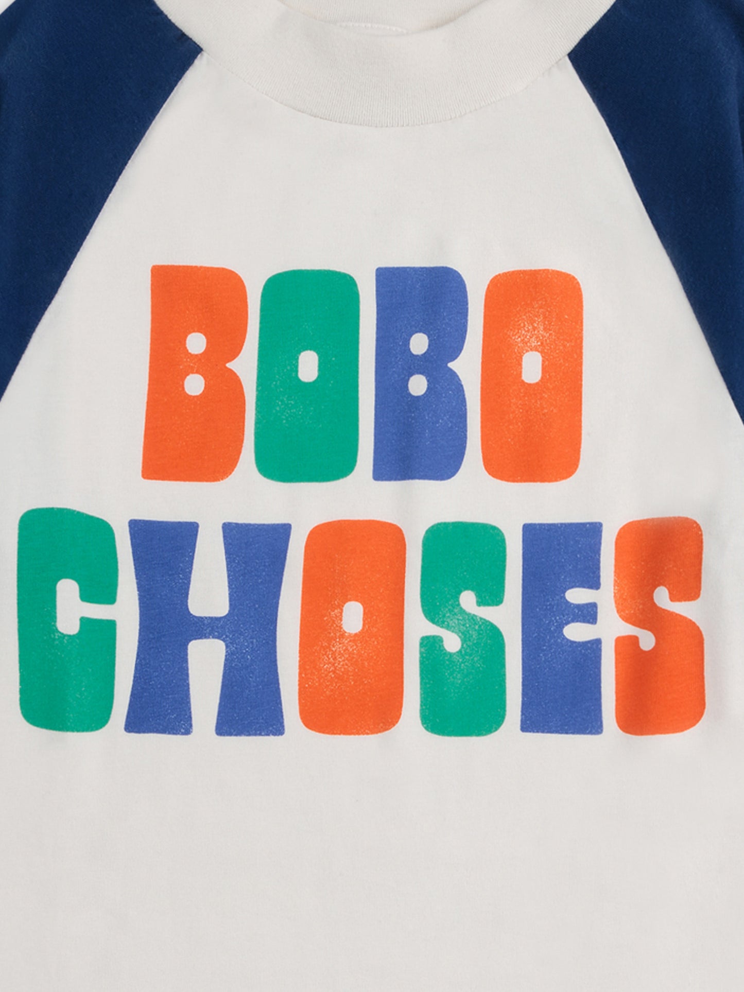 T-shirt avorio per bambini con logo,Bobo Choses,B125AC125
