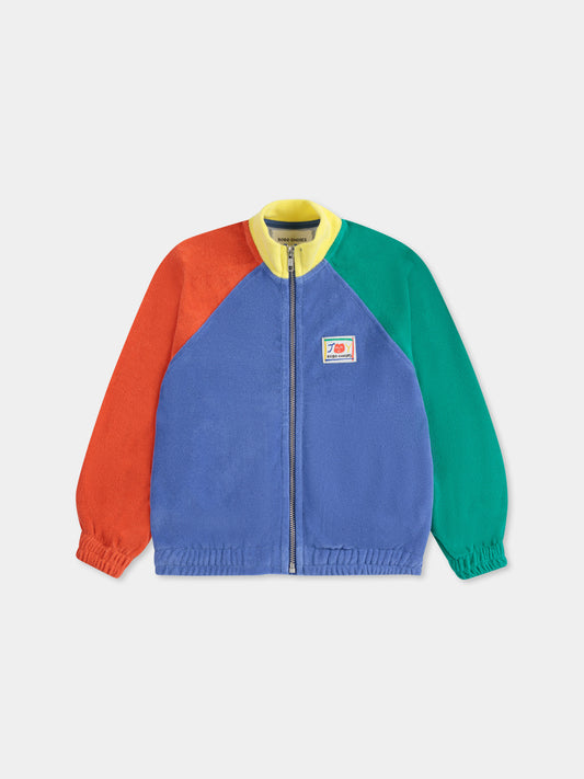 Felpa multicolor per bambini con patch,Bobo Choses,B125AC048